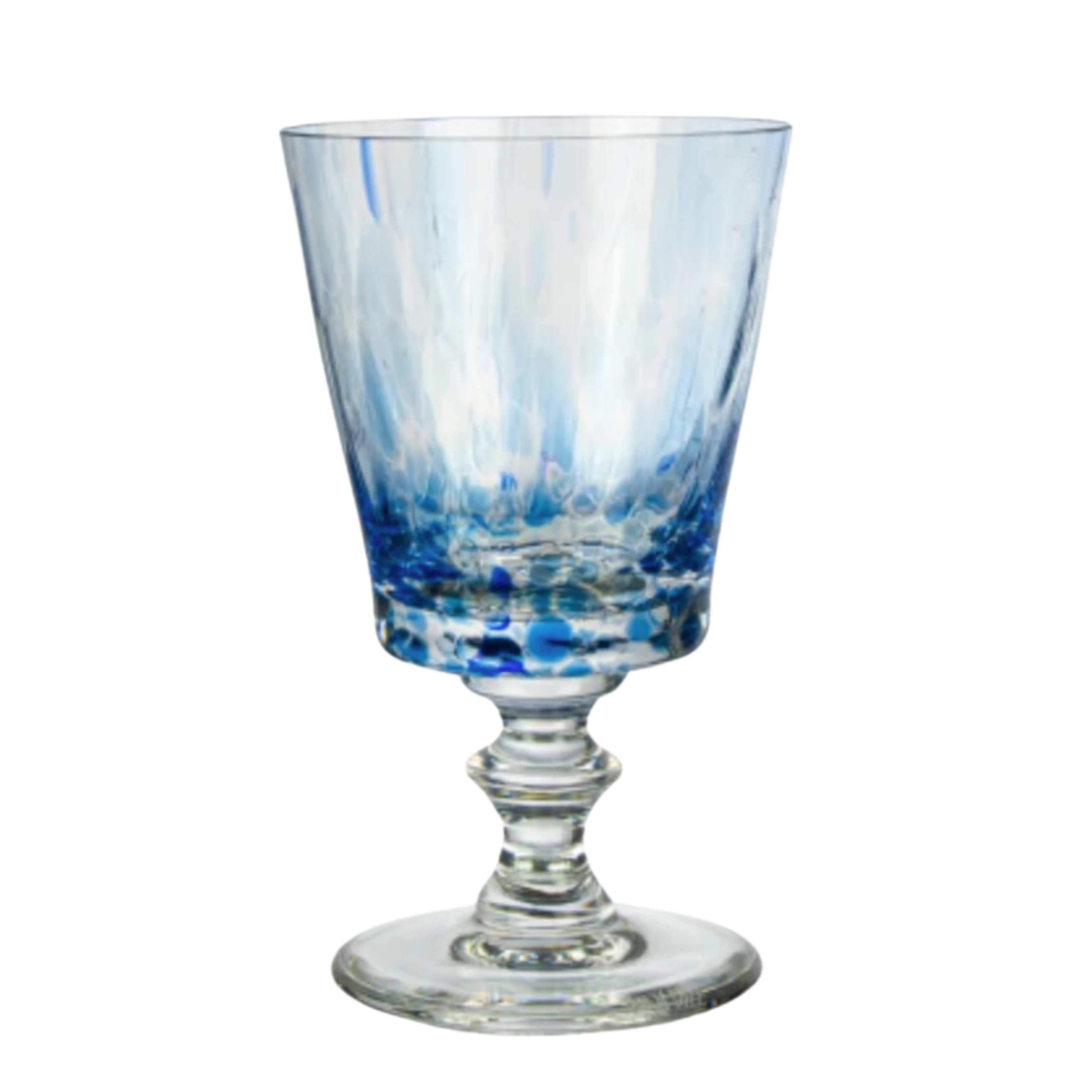 Taça de Cristal Casual Murano Colors Azul Claro Mozart Crystal By Frederico Strauss