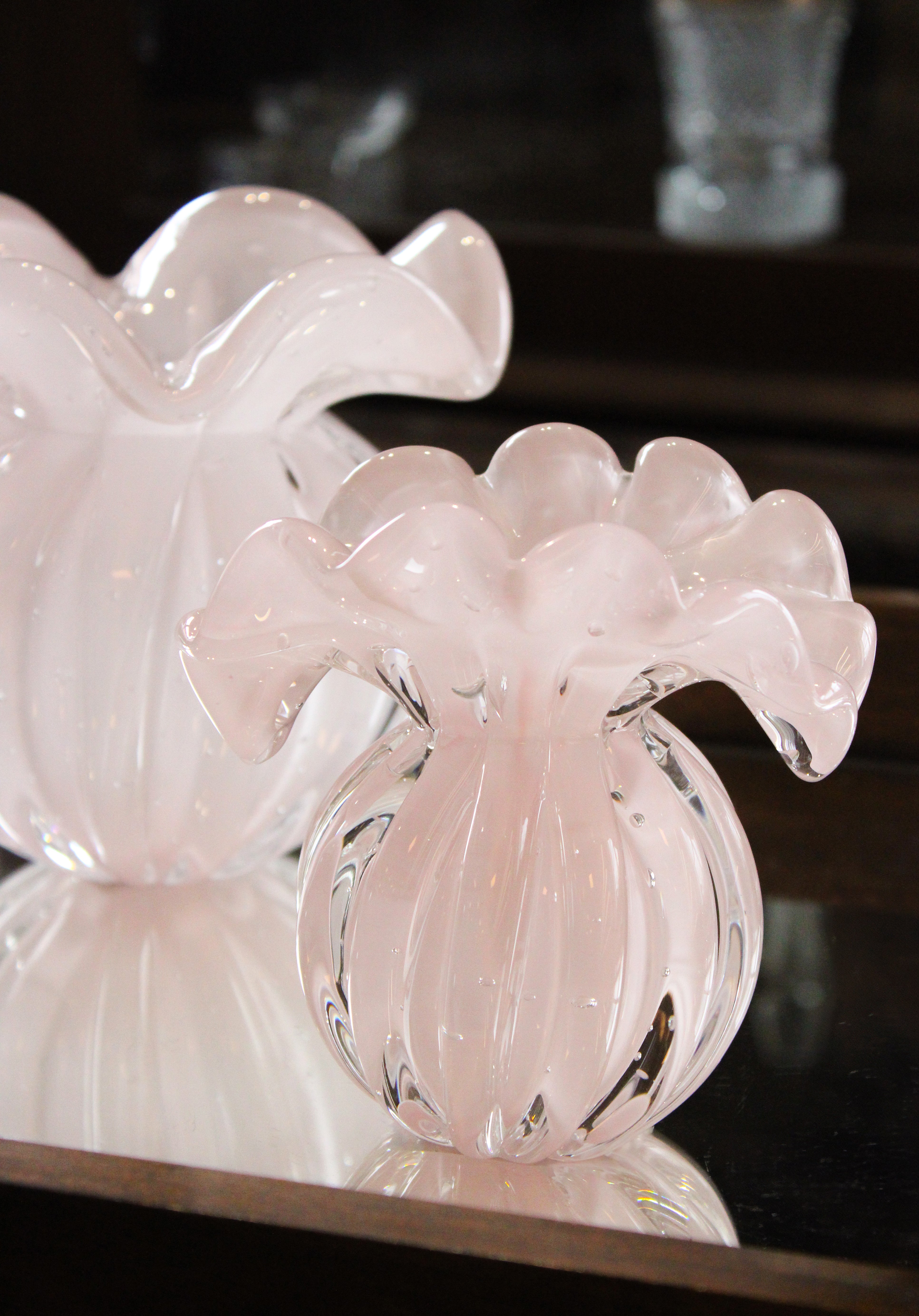 Vaso em Murano Firenze Rosa