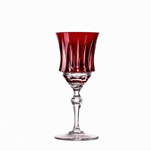 Taça de Cristal Flauta Vivaldi para Licor Overlay Mozart Crystal By Frederico Strauss - 70ml - Flauta 66