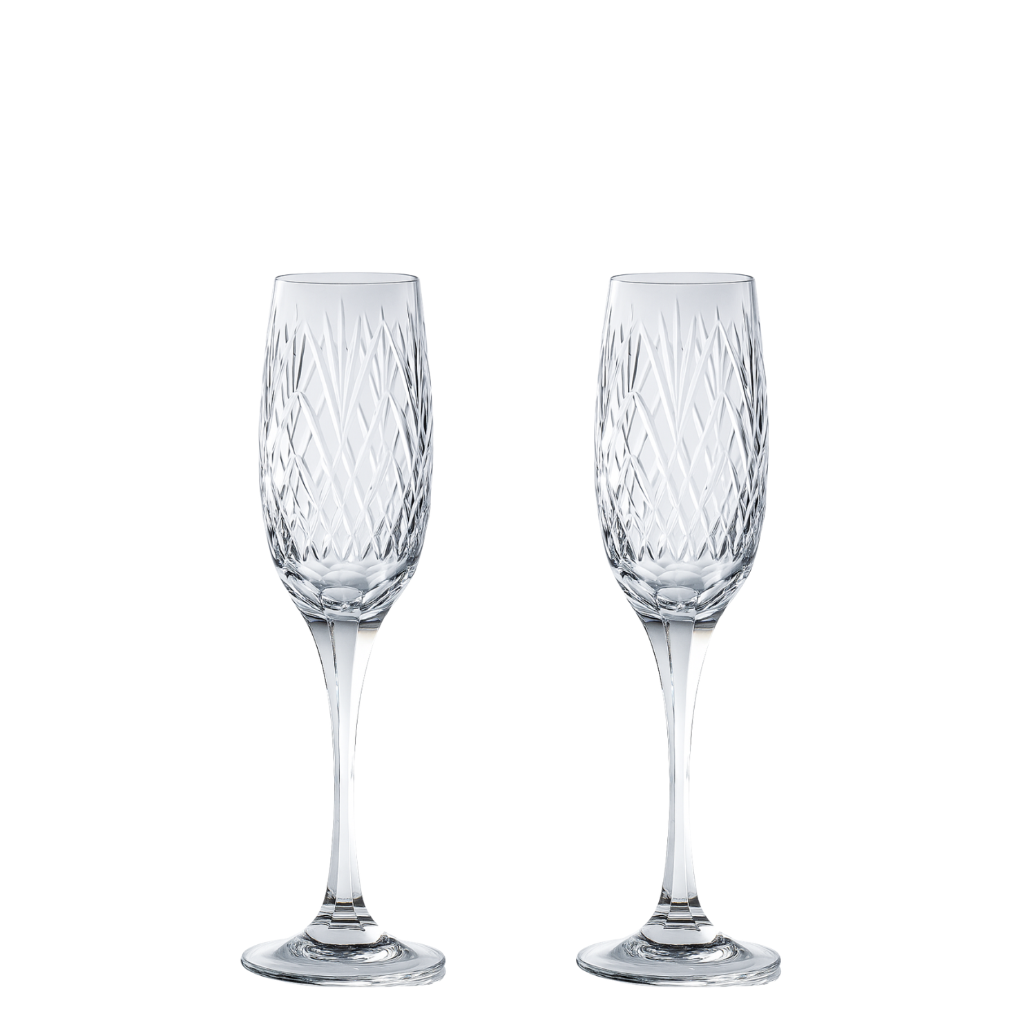 Jogo de 2 Taças de Cristal para Champagne Mozart Crystal By Frederico Strauss - 180ml - Giovanni 46