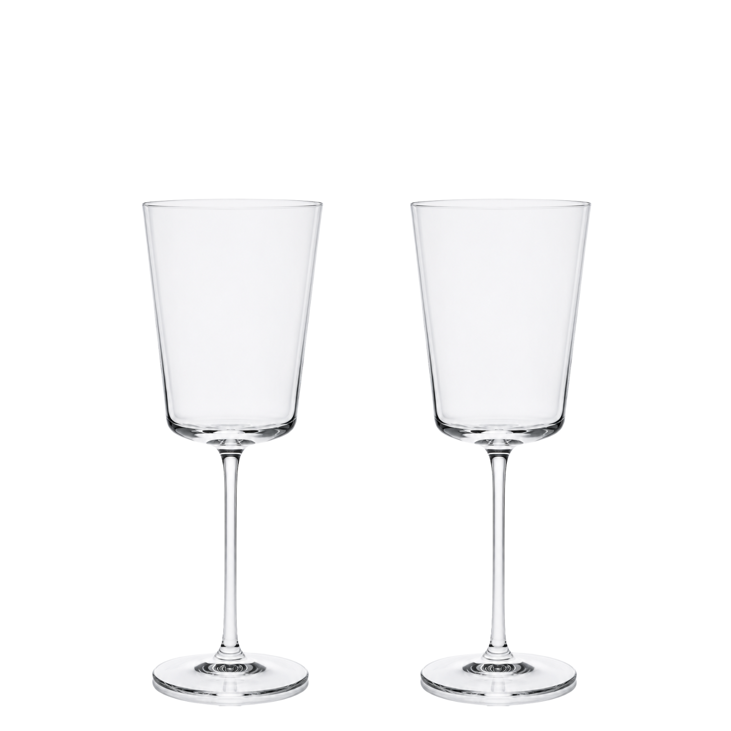 Jogo de 2 Taças de Cristal para Vinho Tinto Mozart Crystal By Frederico Strauss - 340ml - Casa de Bragança Liso