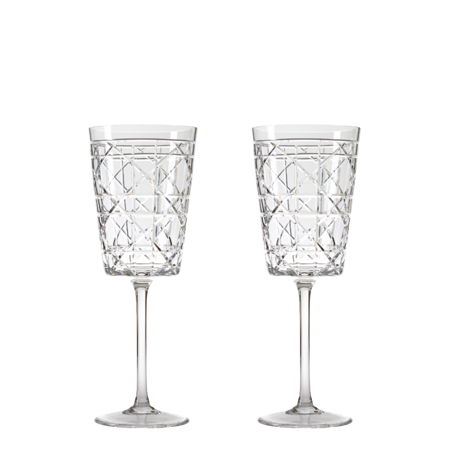 Jogo de 2 Taças de Cristal para Água Mozart Crystal By Frederico Strauss - 410ml - Casa de Bragança 95
