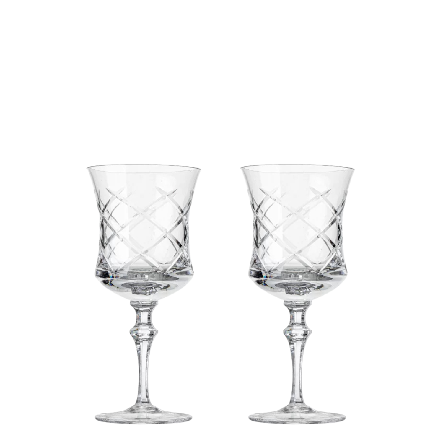 Jogo de 2 Taças de Cristal Vivaldi para Vinho Branco Mozart Crystal By Frederico Strauss - 270ml - Flauta 33