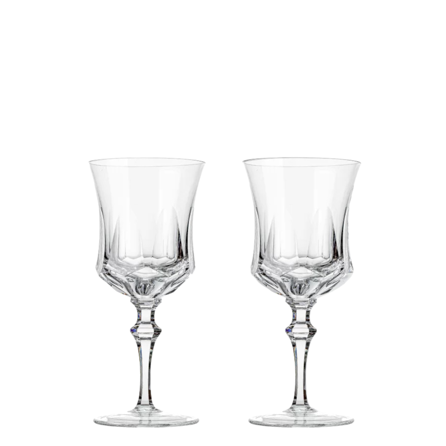 Jogo de 2 Taças de Cristal para Vinho Tinto Mozart Crystal By Frederico Strauss - 345ml - Flauta