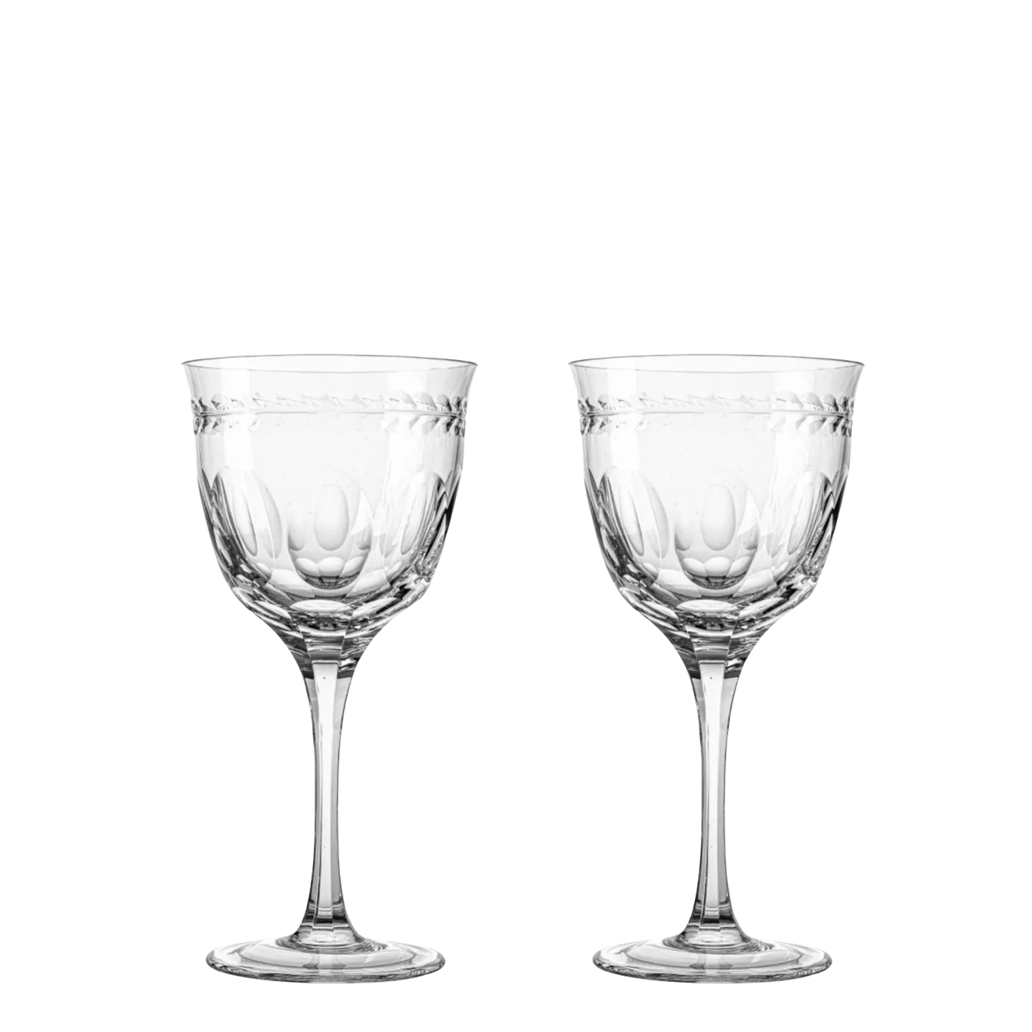 Jogo de 2 Taças de Cristal para Água Mozart Crystal By Frederico Strauss - 400ml - Sonata 17