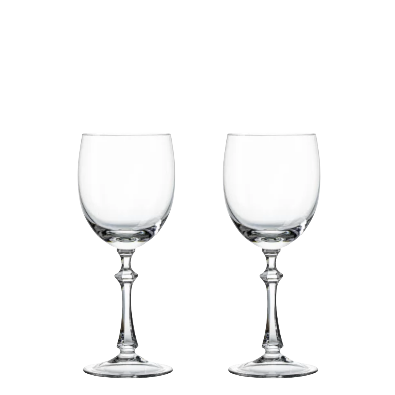 Jogo de 2 Taças de Cristal para Água Mozart Crystal By Frederico Strauss - 390ml - Réquiem Liso