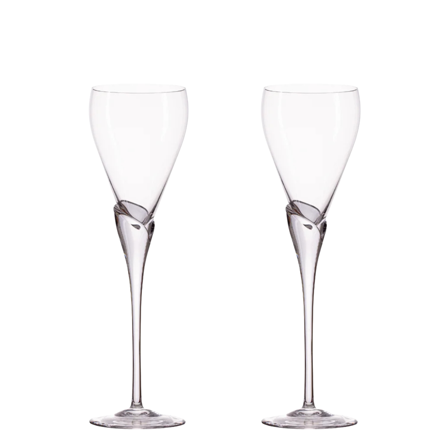 Jogo de 2 Taças de Cristal para Água Mozart Crystal By Frederico Strauss - Calla Lily