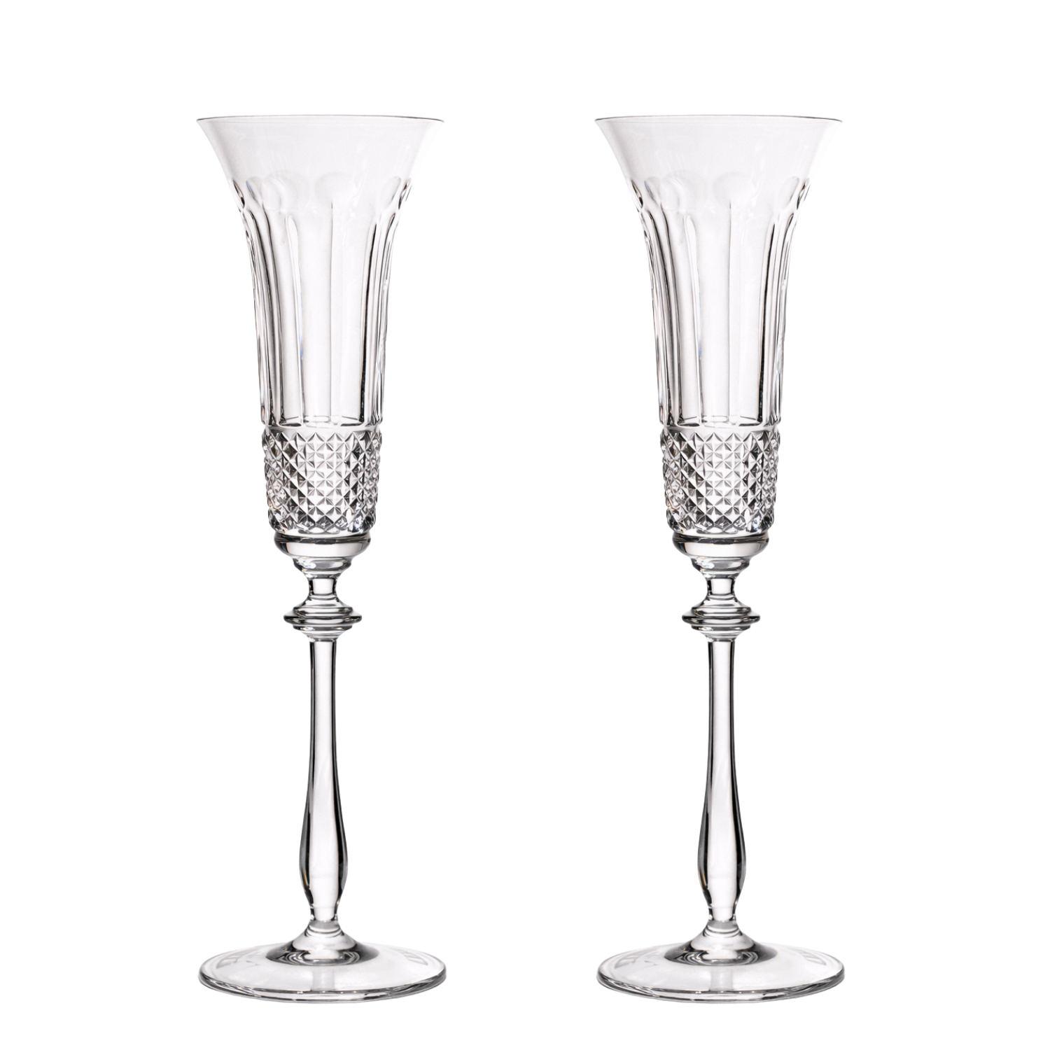 Jogo de 2 Taças de Cristal para Champagne Mozart Crystal By Frederico Strauss - Colômbia 70
