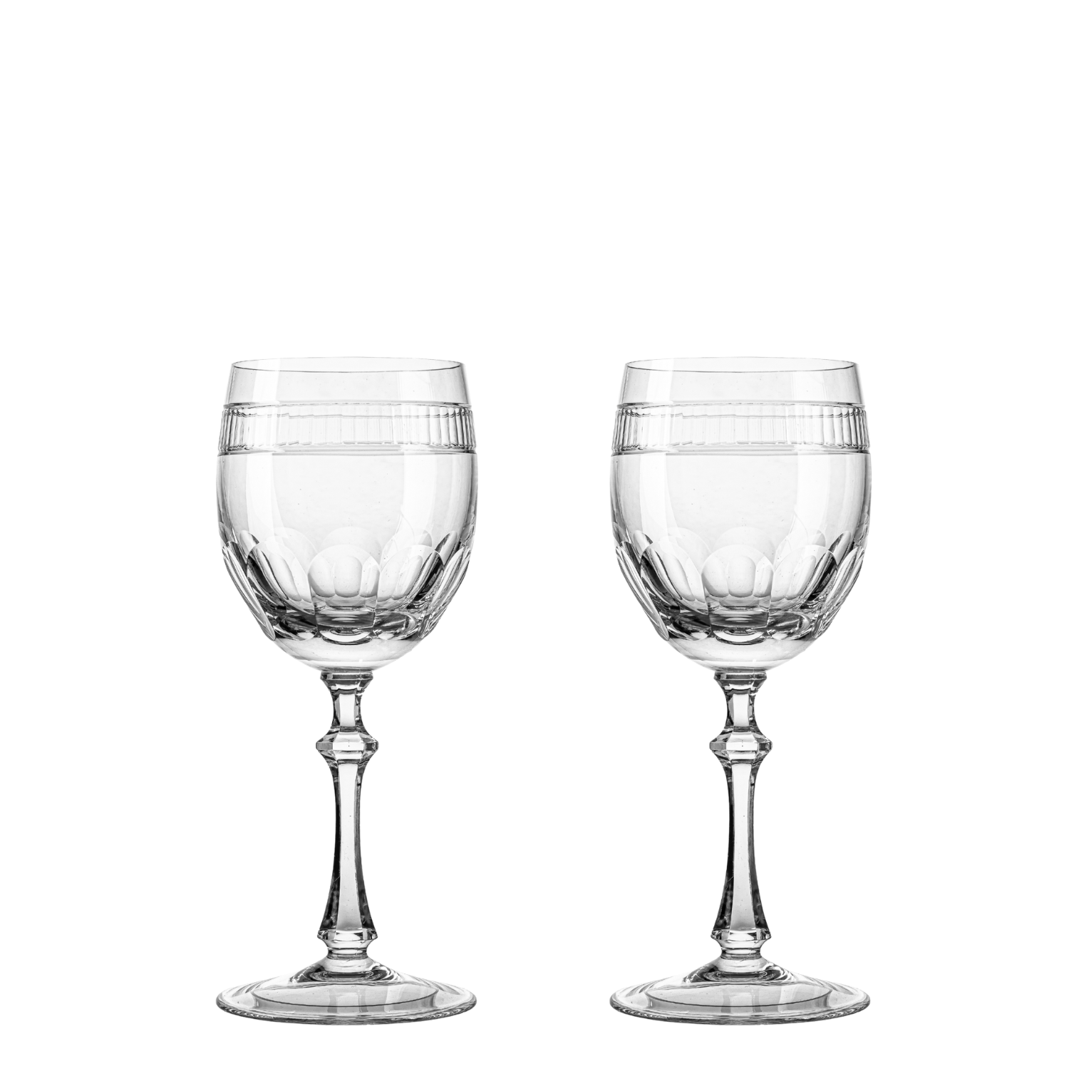 Jogo de 2 Taças de Cristal para Água Mozart Crystal By Frederico Strauss - 390ml - Réquiem 07