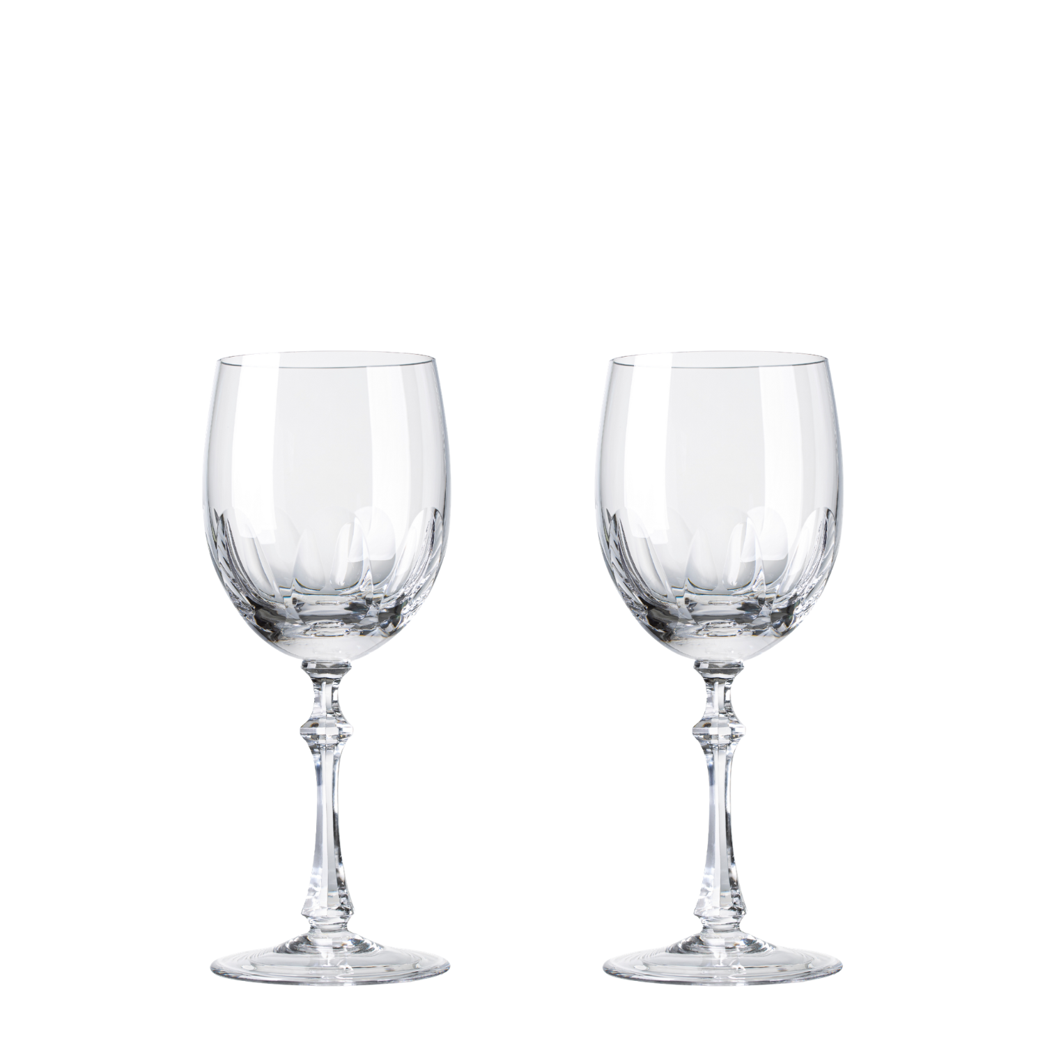 Jogo de 2 Taças de Cristal para Água Mozart Crystal By Frederico Strauss - 390ml - Réquiem 65