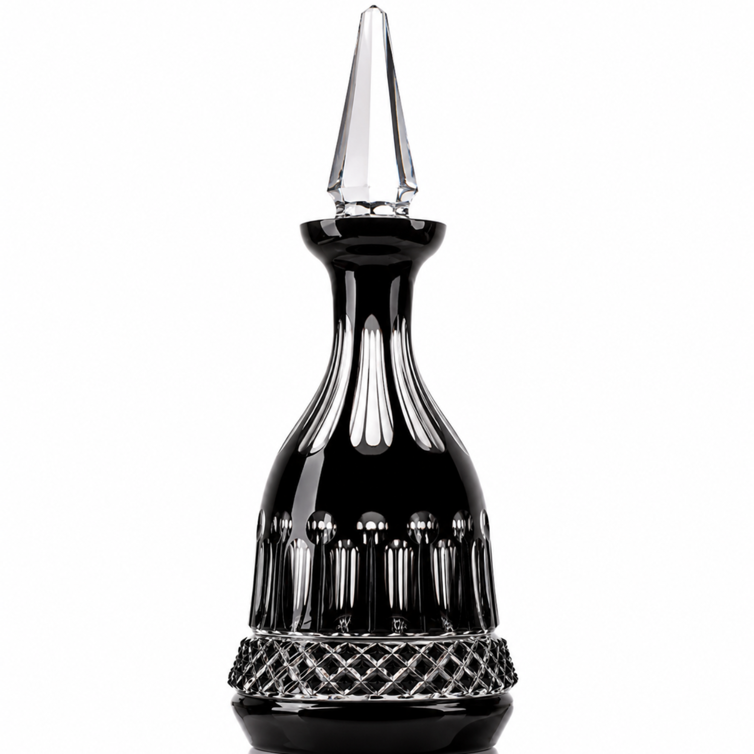 Licoreira de Cristal Mozart Crystal By Frederico Strauss - Preto - Flauta