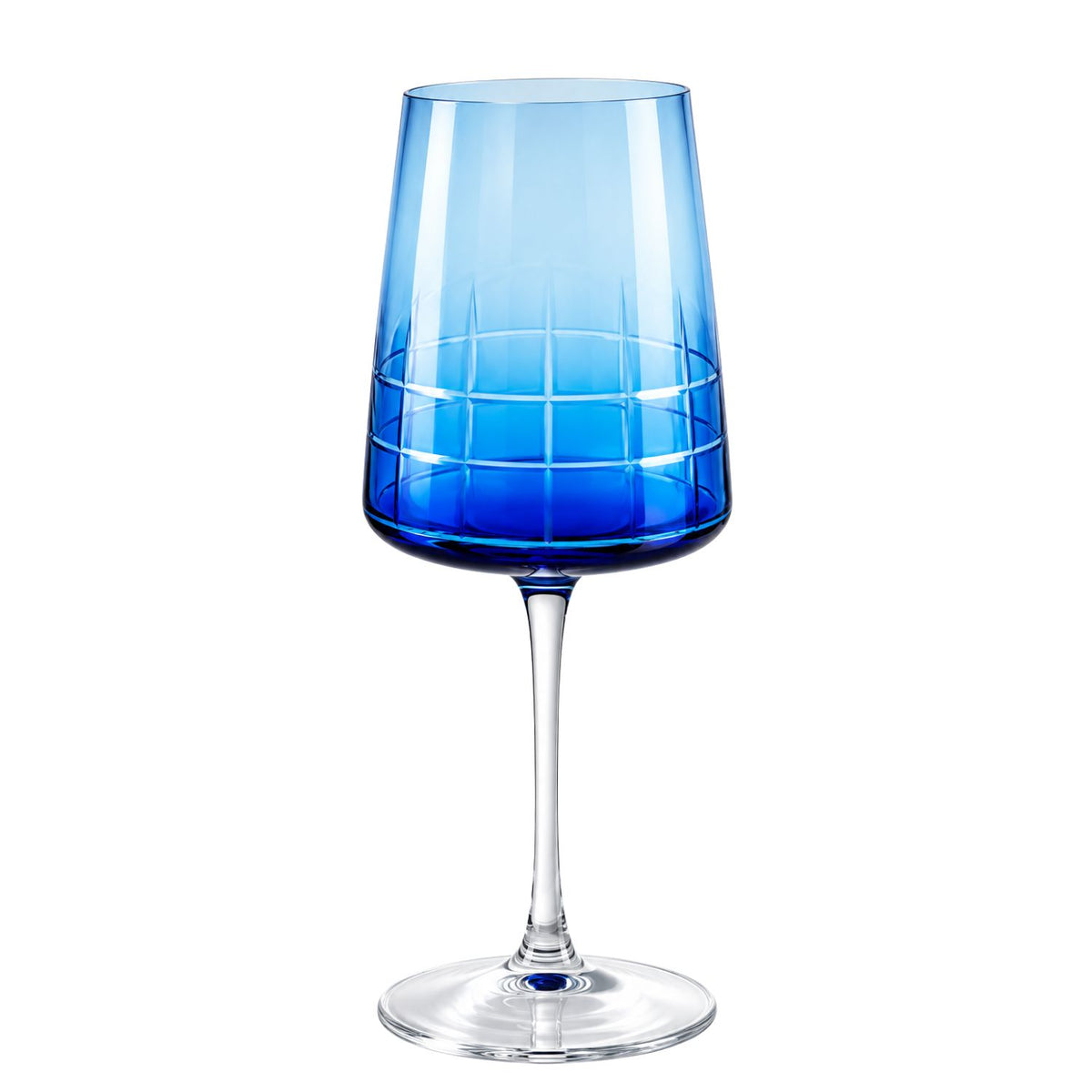 Taça de Cristal Bojo Colorido para Vinho Tinto Mozart Crystal By Frederico Strauss - Reciclado