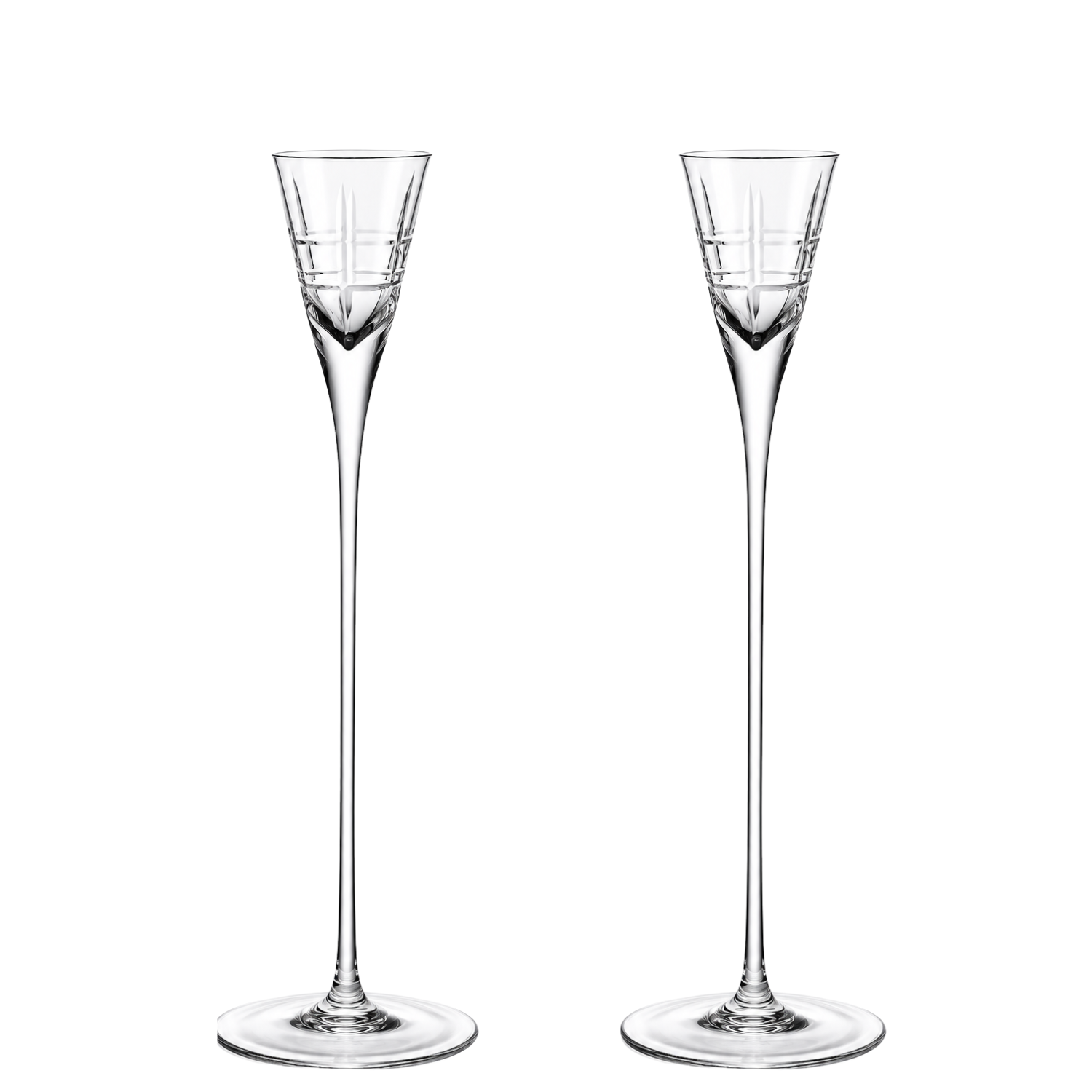 Jogo de 2 Taças de Cristal Digestiva para Licor Mozart Crystal By Frederico Strauss - 52ml - Sinfonia 48