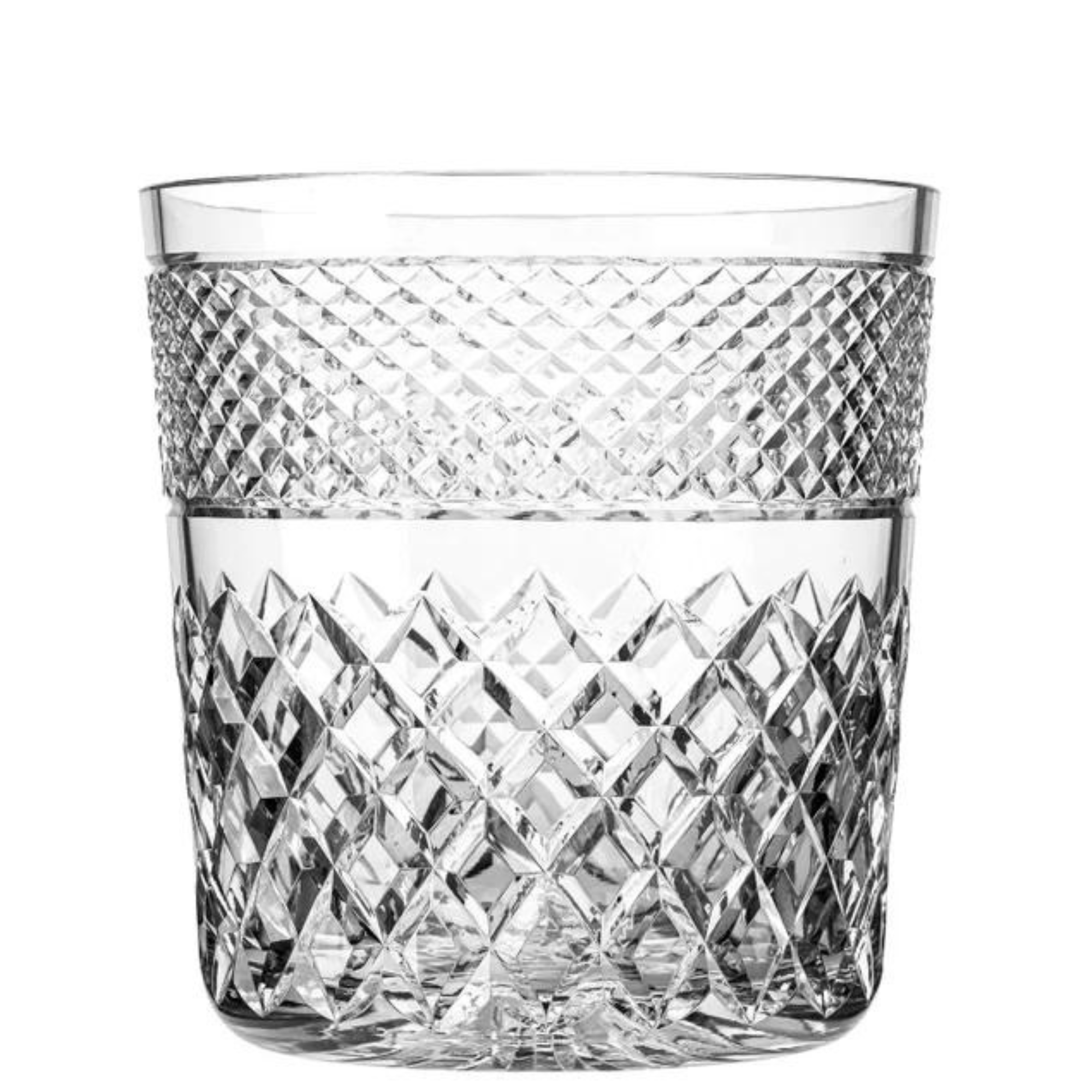 Balde de Gelo de Cristal Lapidado 78 Mozart Crystal By Frederico Strauss