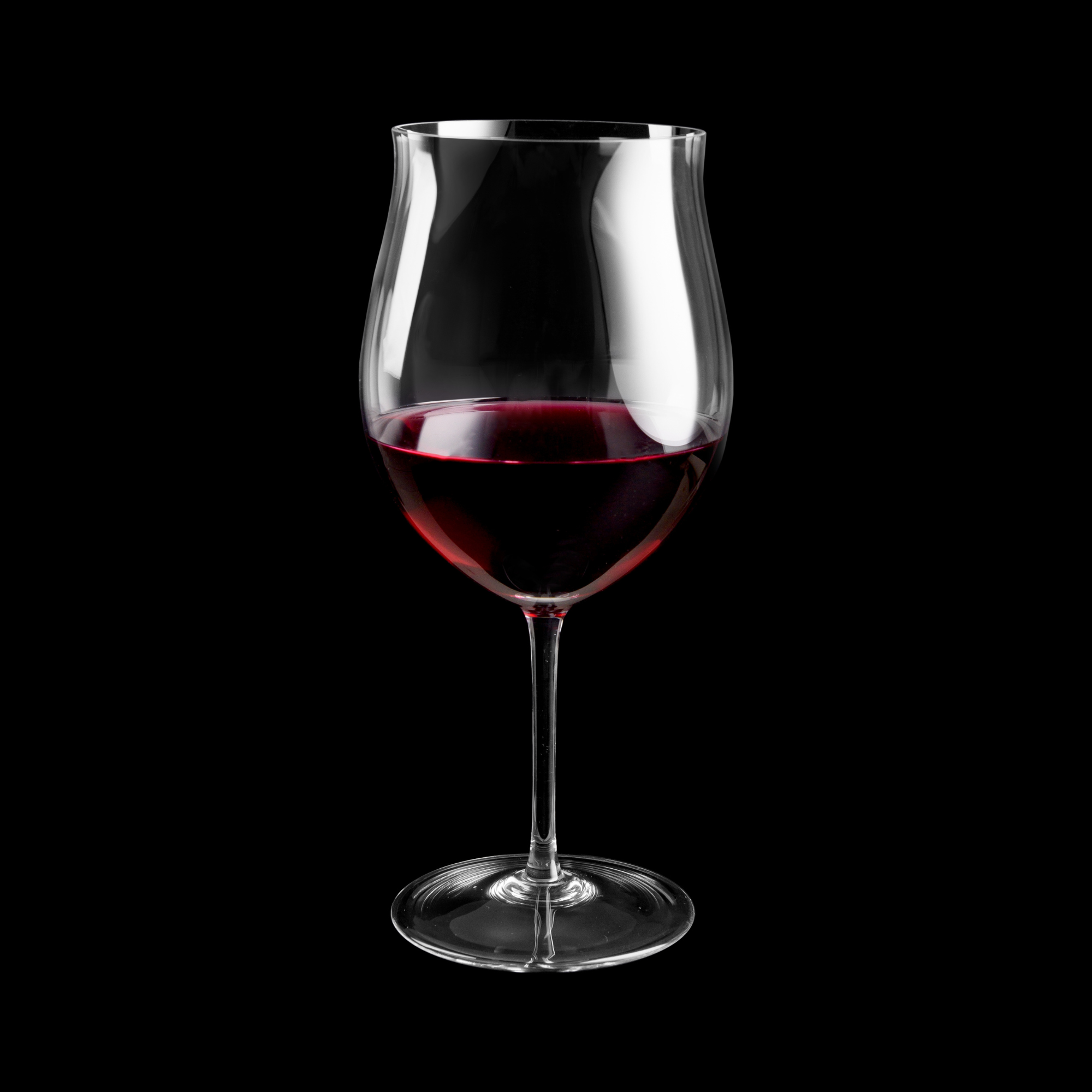 Jogo de 6 Taças de Cristal Vivaldi Romanée Conti para Vinho Mozart Crystal By Frederico Strauss
