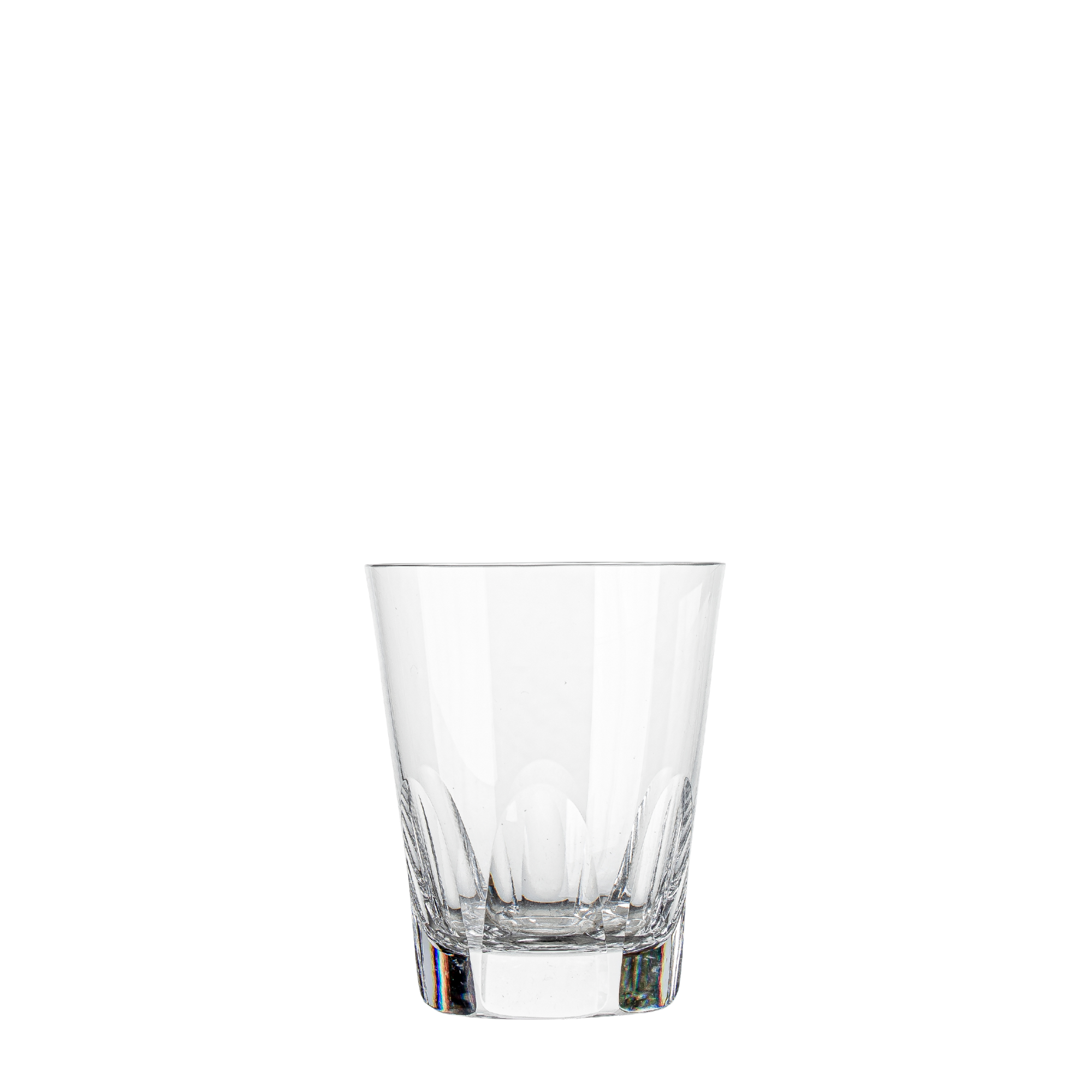 Jogo de 6 Copos de Cristal Mozart para Caipirinha Pequeno Lapidado 65