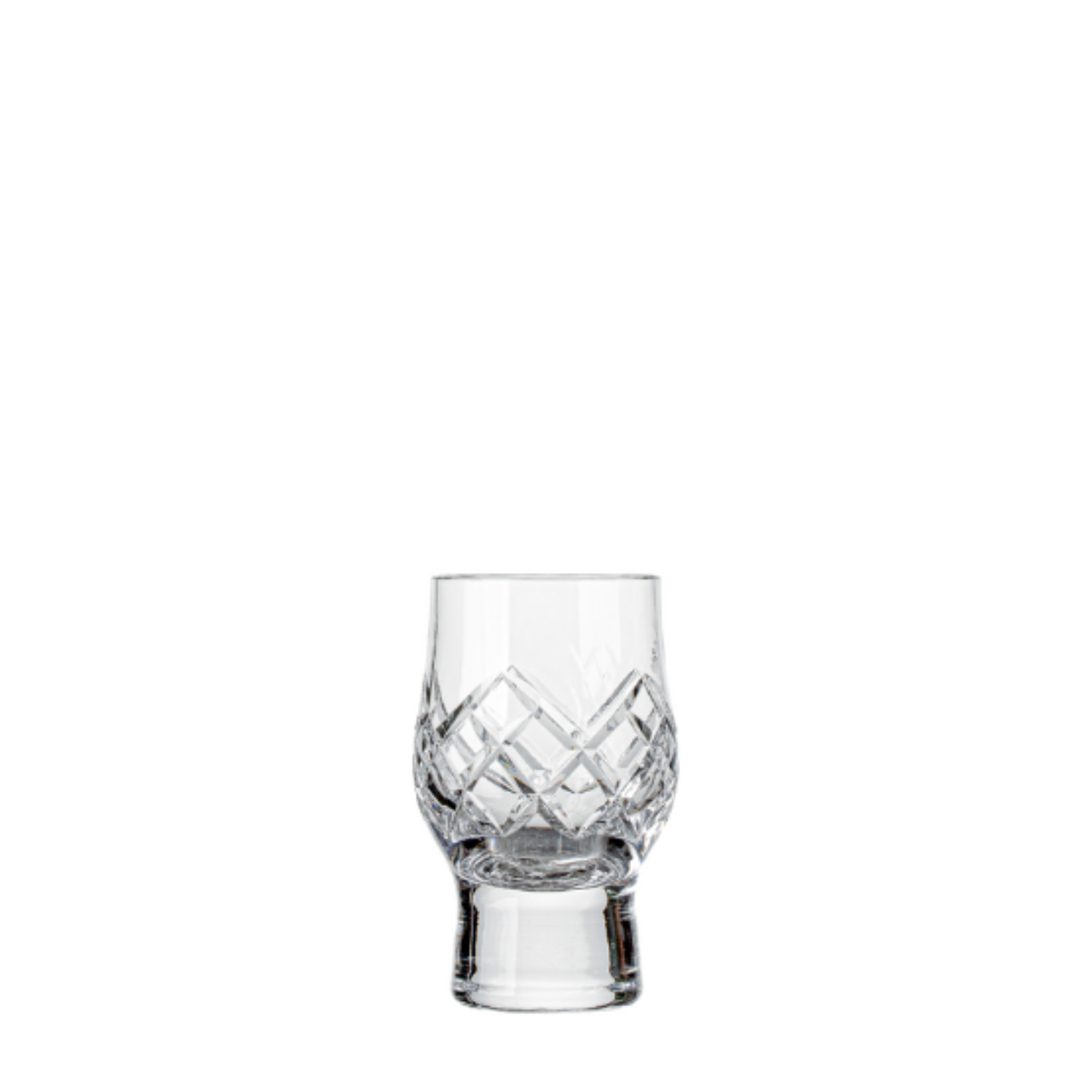 Copo de Cristal para Coffe Taste Lapidado Mozart Crystal By Frederico Strauss