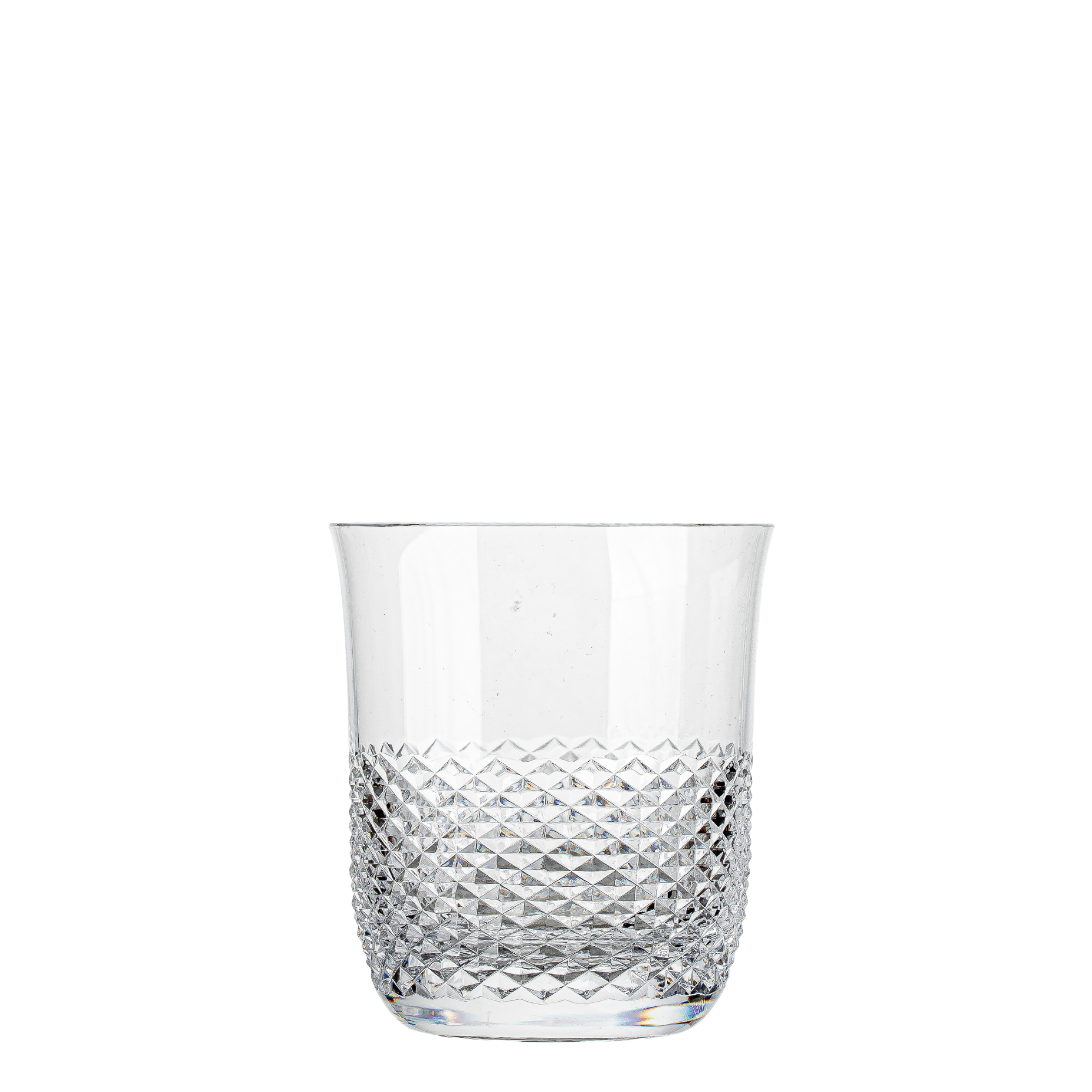 Jogo de 6 Copos de Cristal Sonata para Whisky Mozart Crystal By Frederico Strauss Lapidado 50