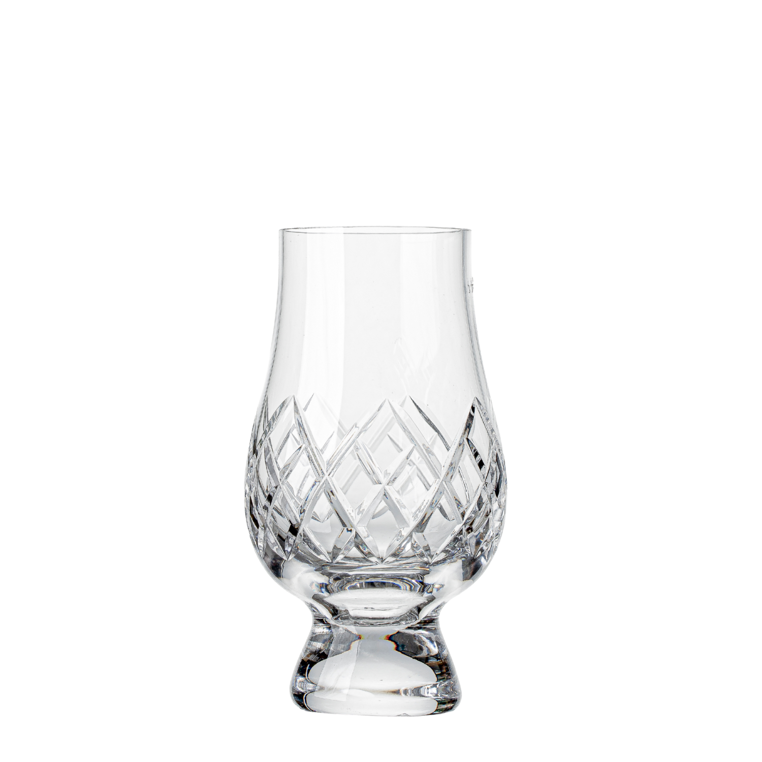 Copo de Cristal para Whisky Médio Lapidado Mozart Crystal By Frederico Strauss