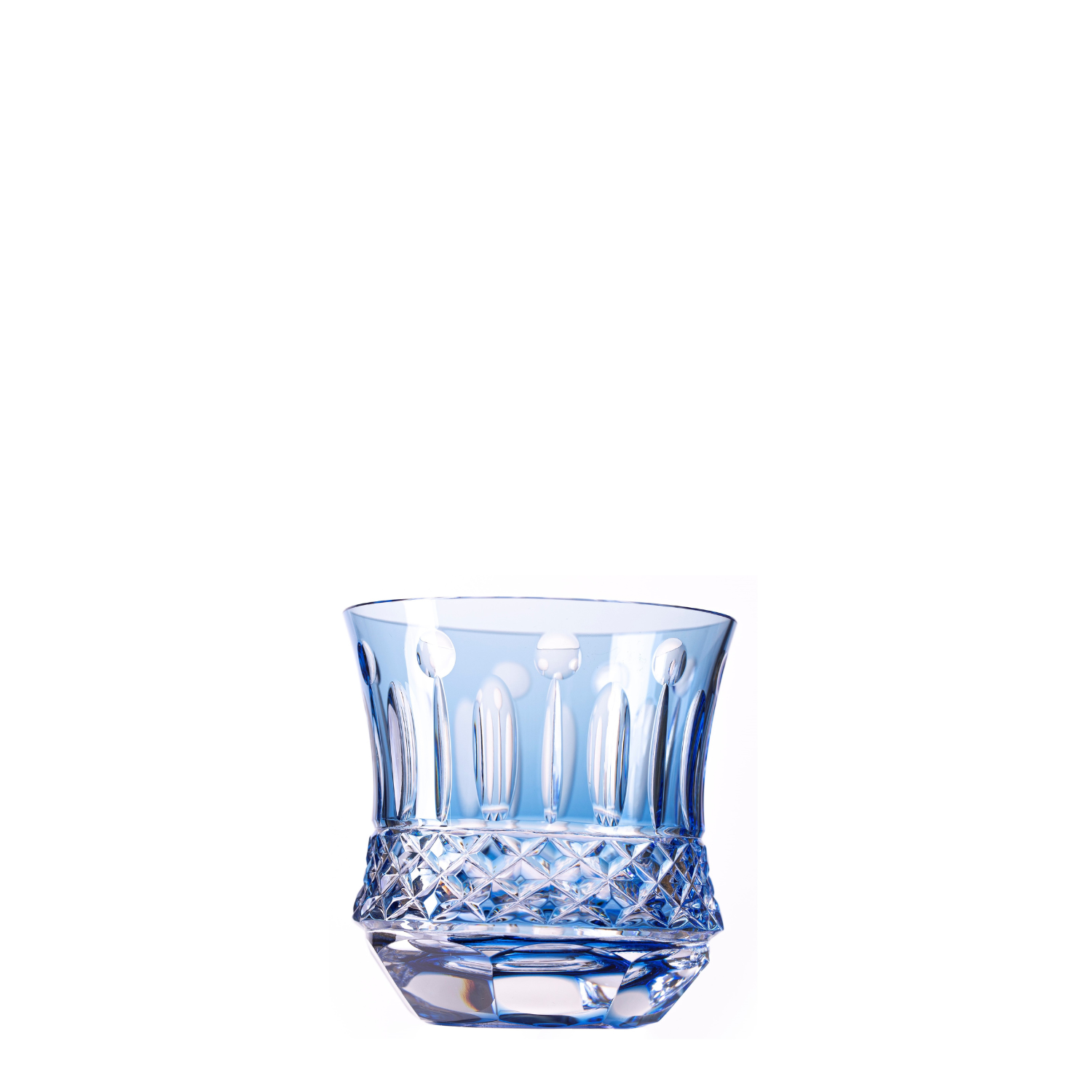 Copo de Cristal para Whisky Overlay Mozart Crystal By Frederico Strauss - 325ml - Flauta 69