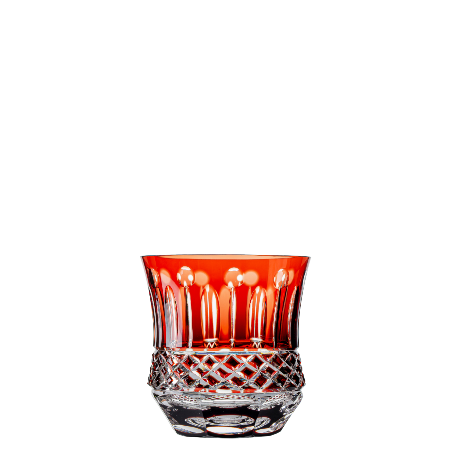 Copo de Cristal para Whisky Overlay Mozart Crystal By Frederico Strauss - 325ml - Flauta 69