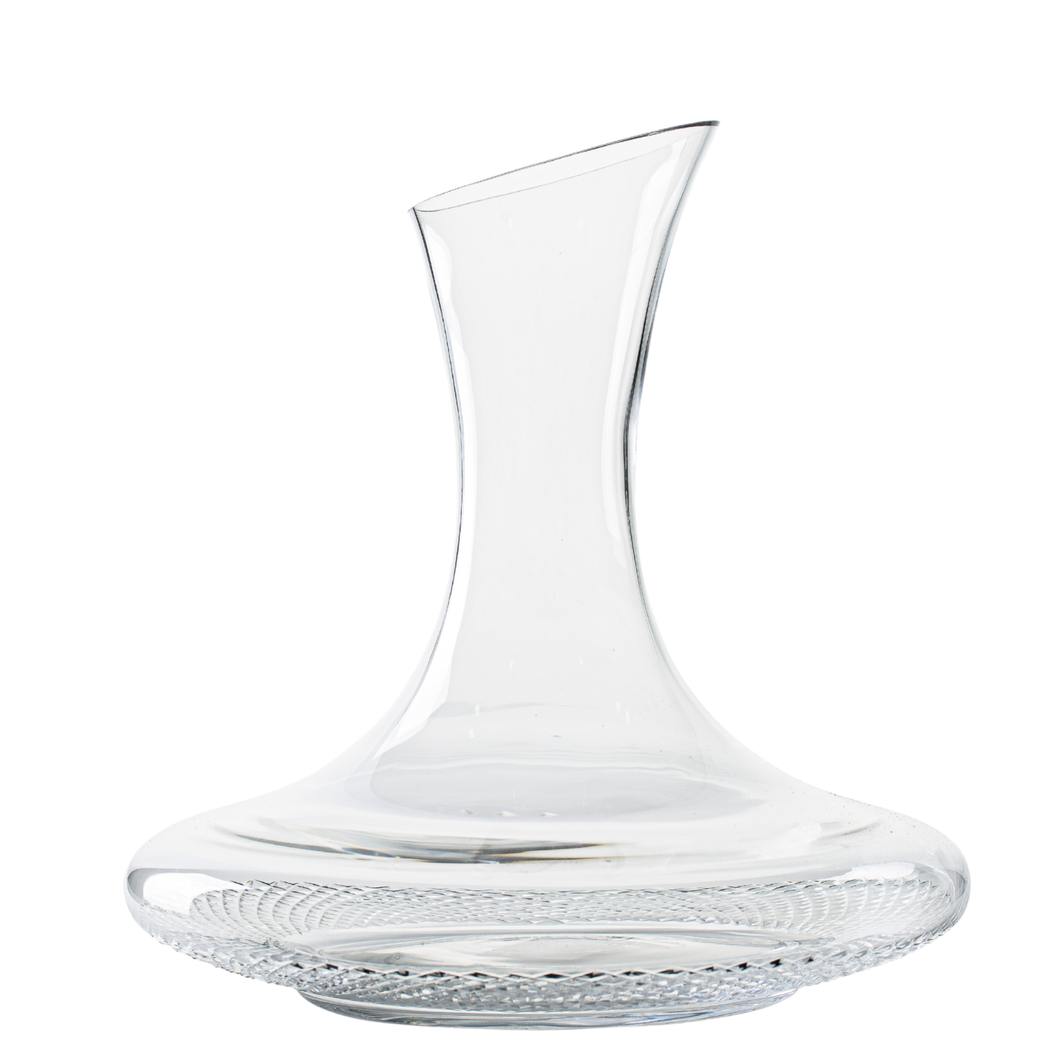 Decanter de Cristal Lapidado Com Filtro Lapidado Mozart Crystal By Frederico Strauss - 2250ml - Concerto