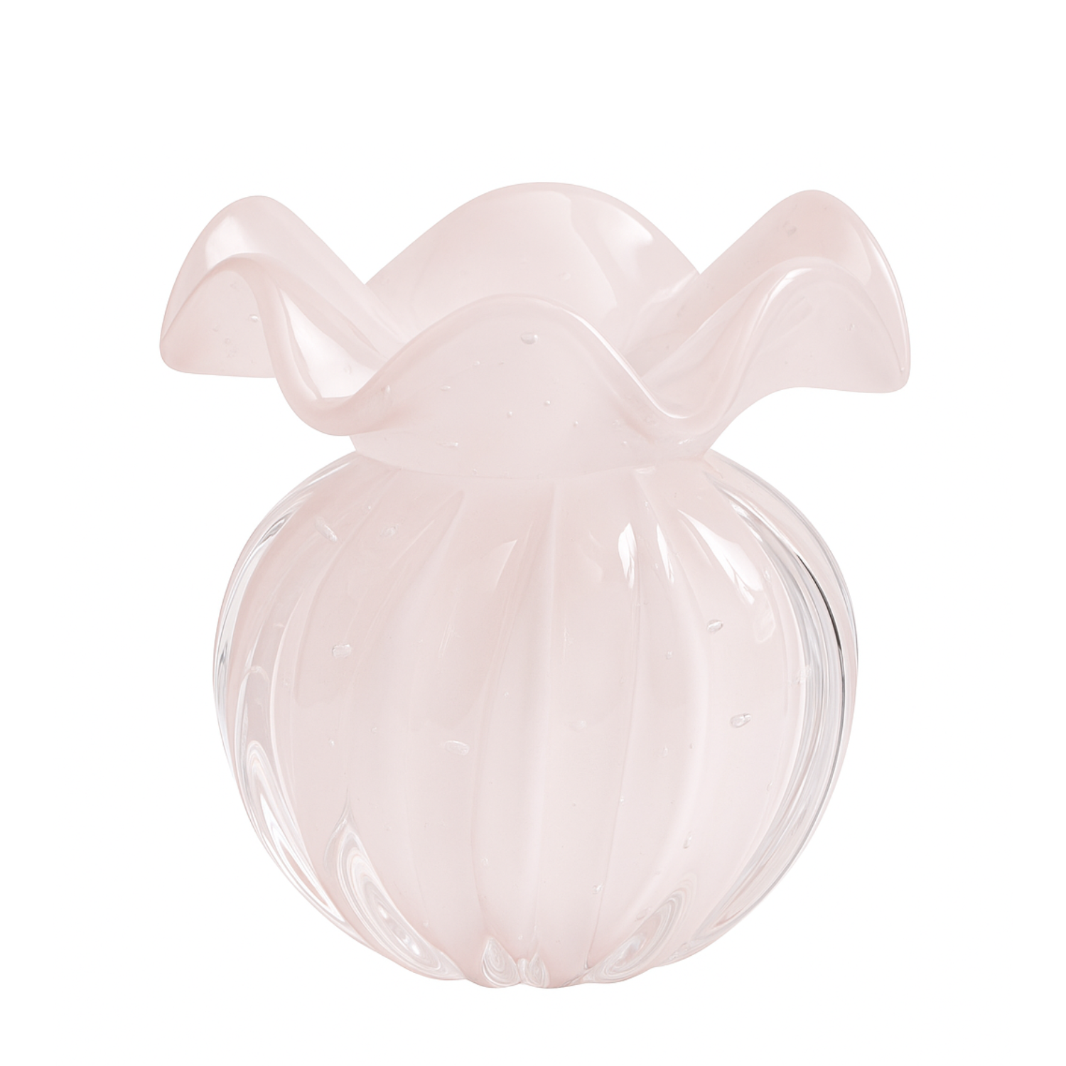 Vaso em Murano Venezia Rosa - Médio