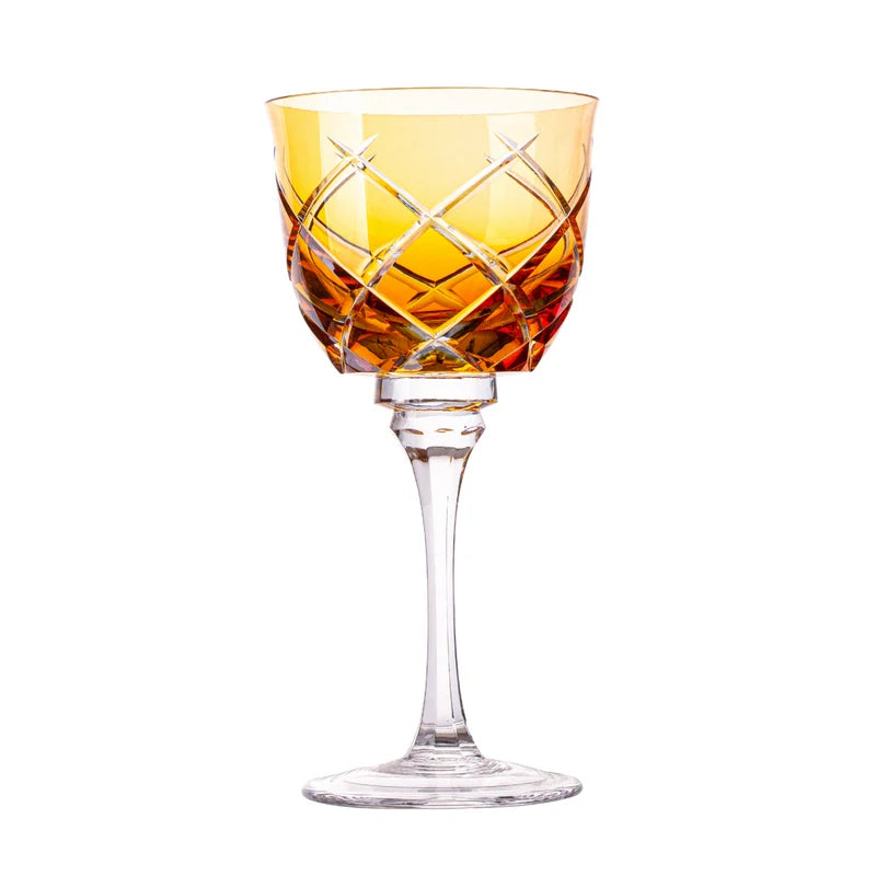 Taça de Cristal Vivaldi para Água Overlay Mozart Crystal By Frederico Strauss - 400ml - Sonata 33