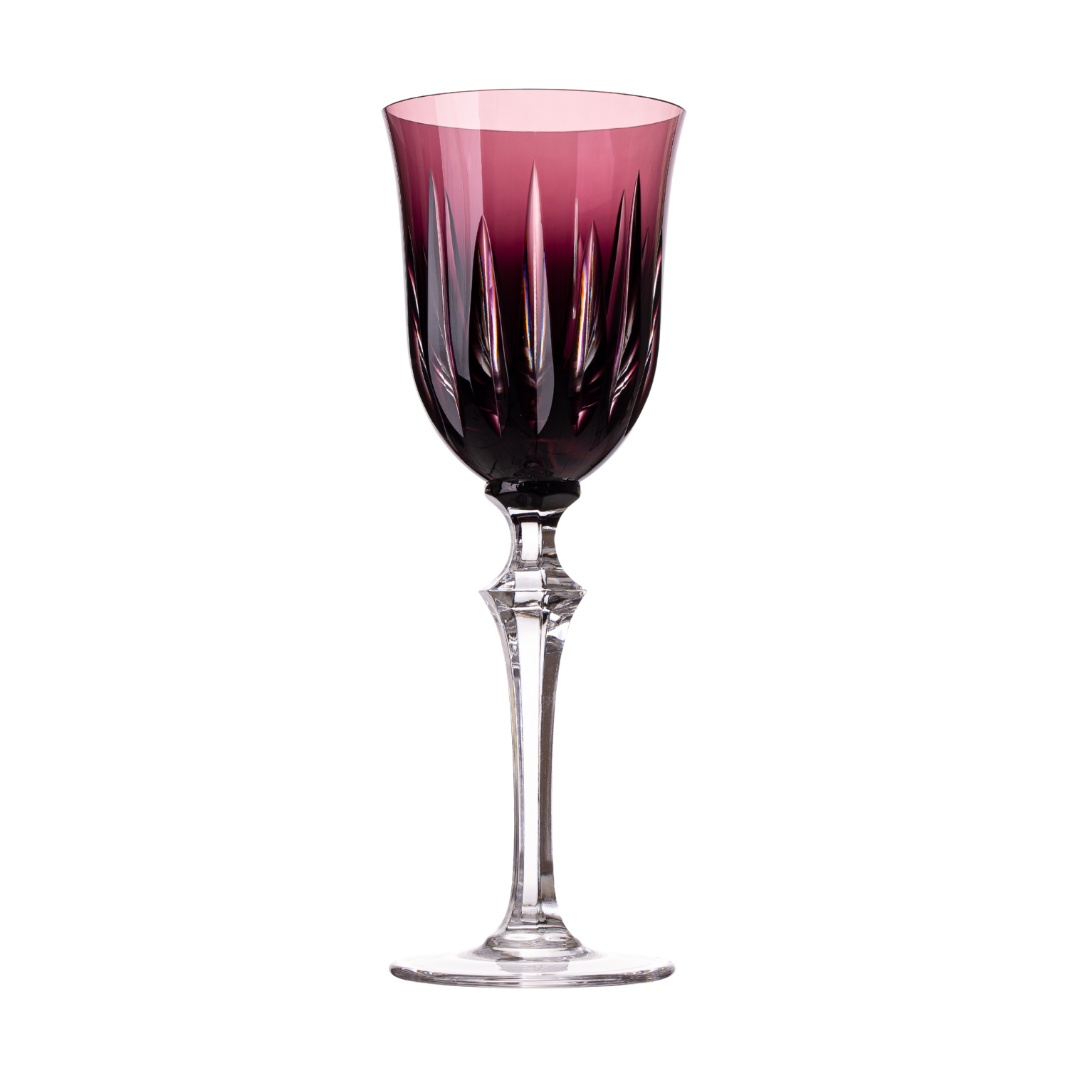 Taça de Cristal Vivaldi para Vinho Tinto Overlay Mozart Crystal By Frederico Strauss - 250ml - Serenata 66