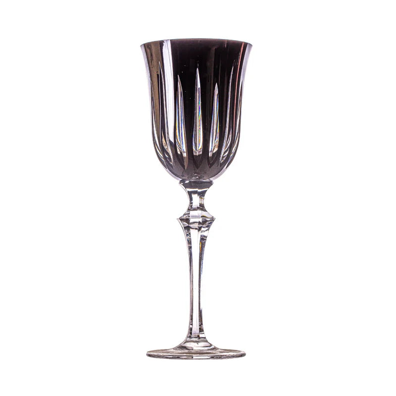 Taça de Cristal Vivaldi para Vinho Tinto Overlay Mozart Crystal By Frederico Strauss - 250ml - Serenata 66