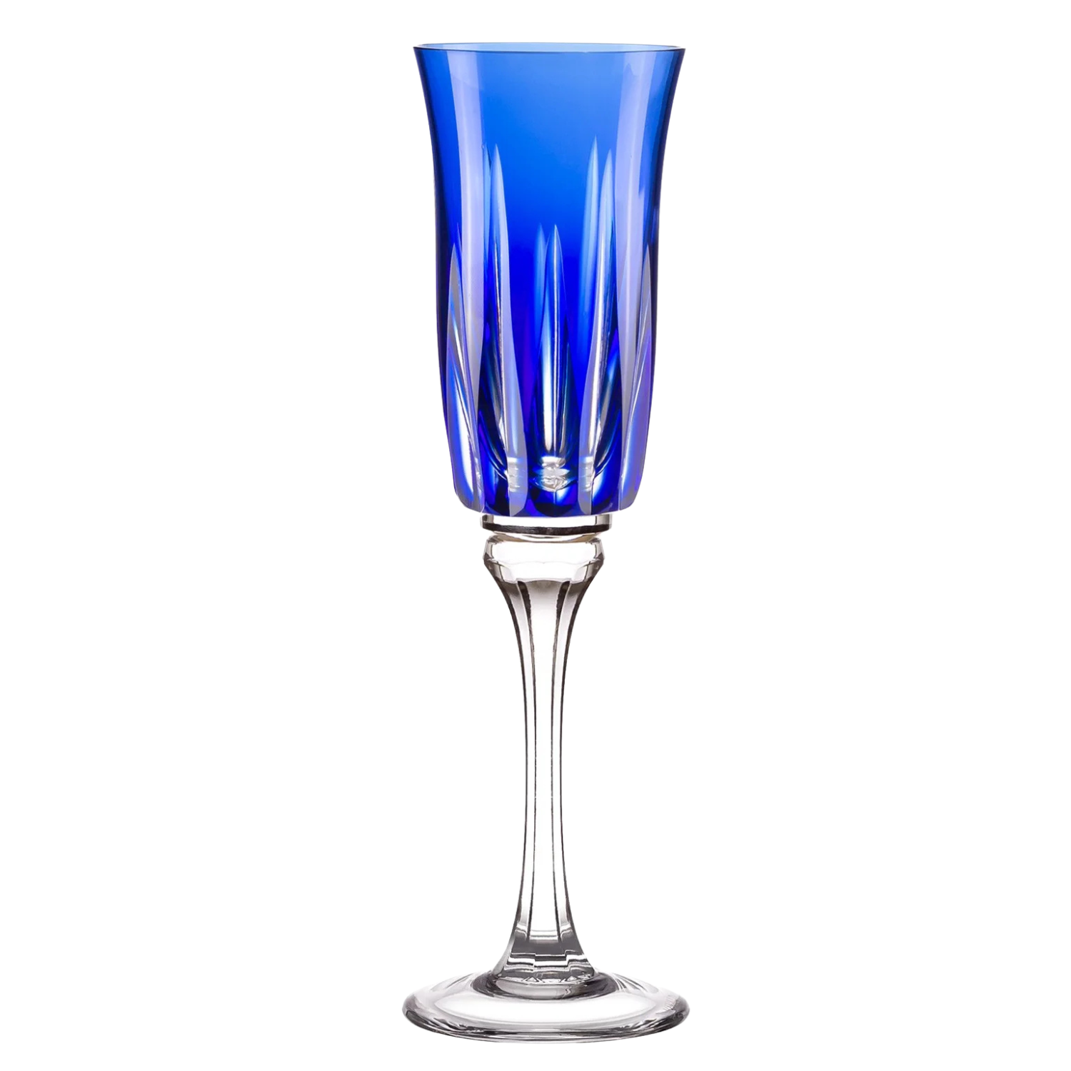 Taça de Cristal Vivaldi para Champagne Overlay Mozart Crystal By Frederico Strauss - 190ml - Sonata 66