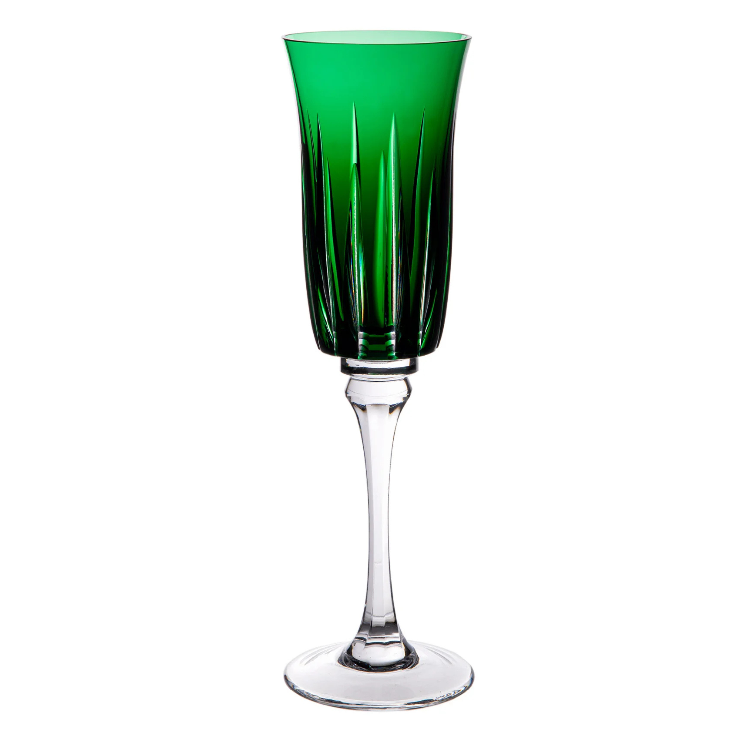 Taça de Cristal Vivaldi para Champagne Overlay Mozart Crystal By Frederico Strauss - 190ml - Sonata 66