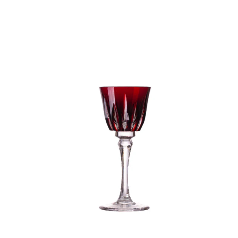 Taça de Cristal Vivaldi para Licor Overlay Mozart Crystal By Frederico Strauss - 60ml - Sonata 66