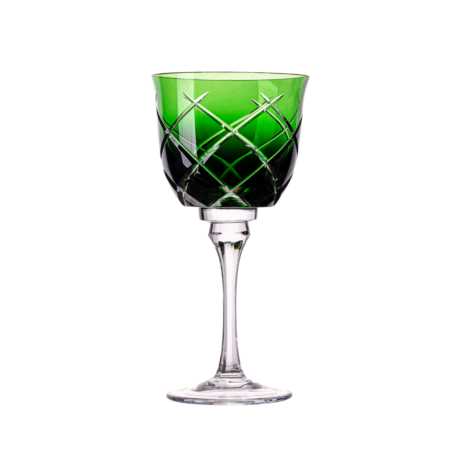 Taça de Cristal Vivaldi para Vinho Branco Overlay Mozart Crystal By Frederico Strauss - 280ml - Sonata 33