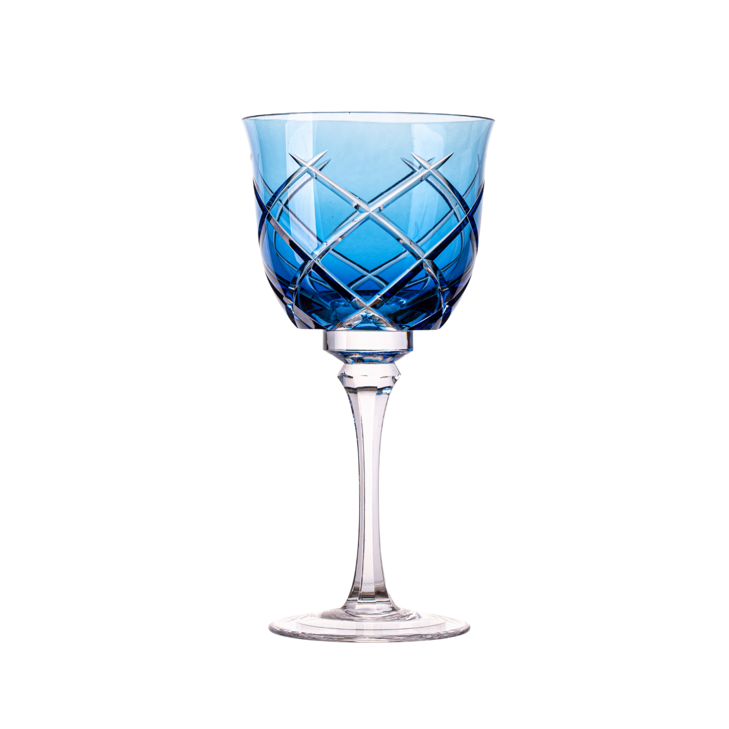 Taça de Cristal Vivaldi para Vinho Branco Overlay Mozart Crystal By Frederico Strauss - 280ml - Sonata 33