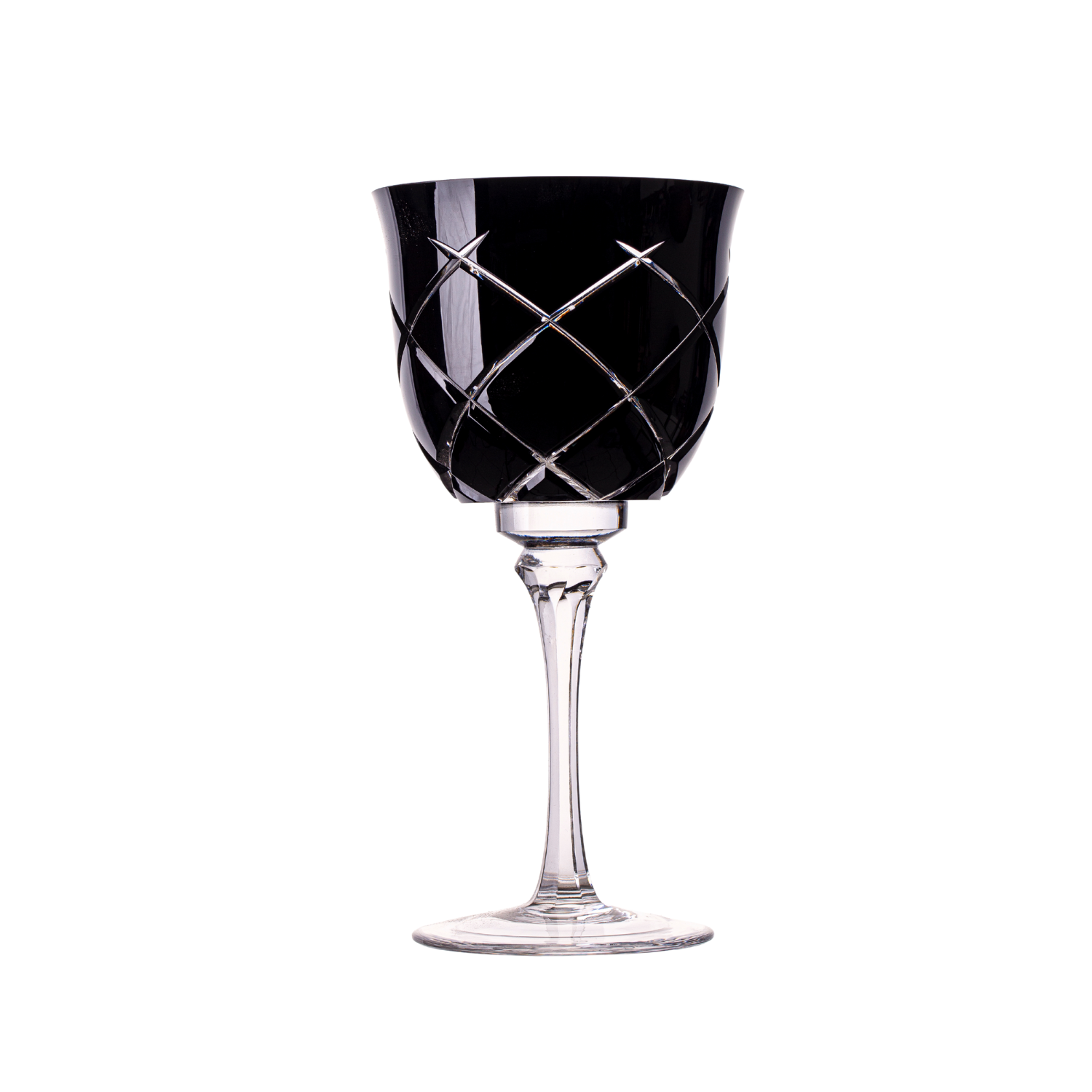 Taça de Cristal Vivaldi para Vinho Branco Overlay Mozart Crystal By Frederico Strauss - 280ml - Sonata 33