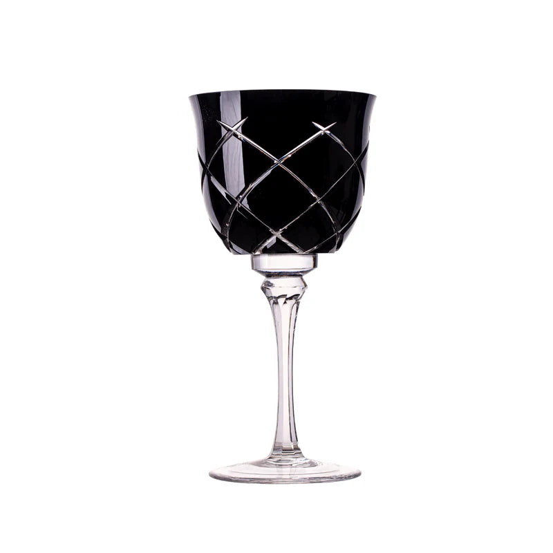 Taça de Cristal Vivaldi para Vinho Branco Overlay Mozart Crystal By Frederico Strauss - 280ml - Sonata 33