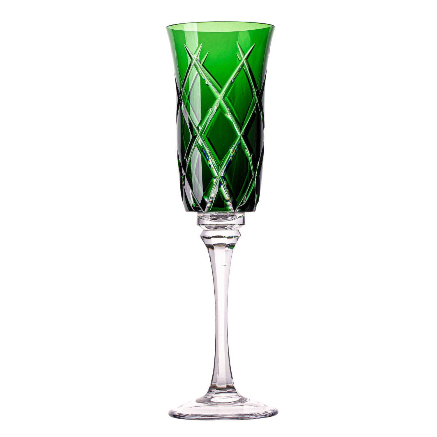 Taça de Cristal Vivaldi para Champagne Overlay Mozart Crystal By Frederico Strauss - 190ml - Sonata 33