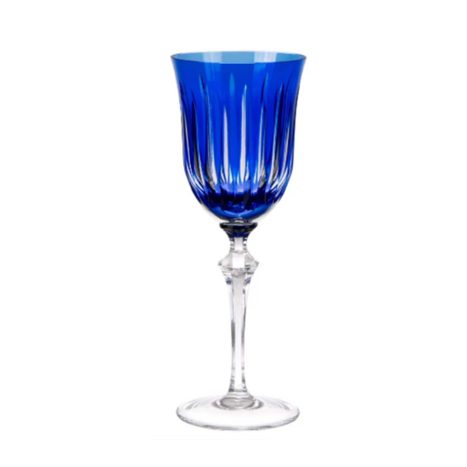 Taça de Cristal Vivaldi para Vinho Branco Overlay Mozart Crystal By Frederico Strauss - 220ml - Serenata 66