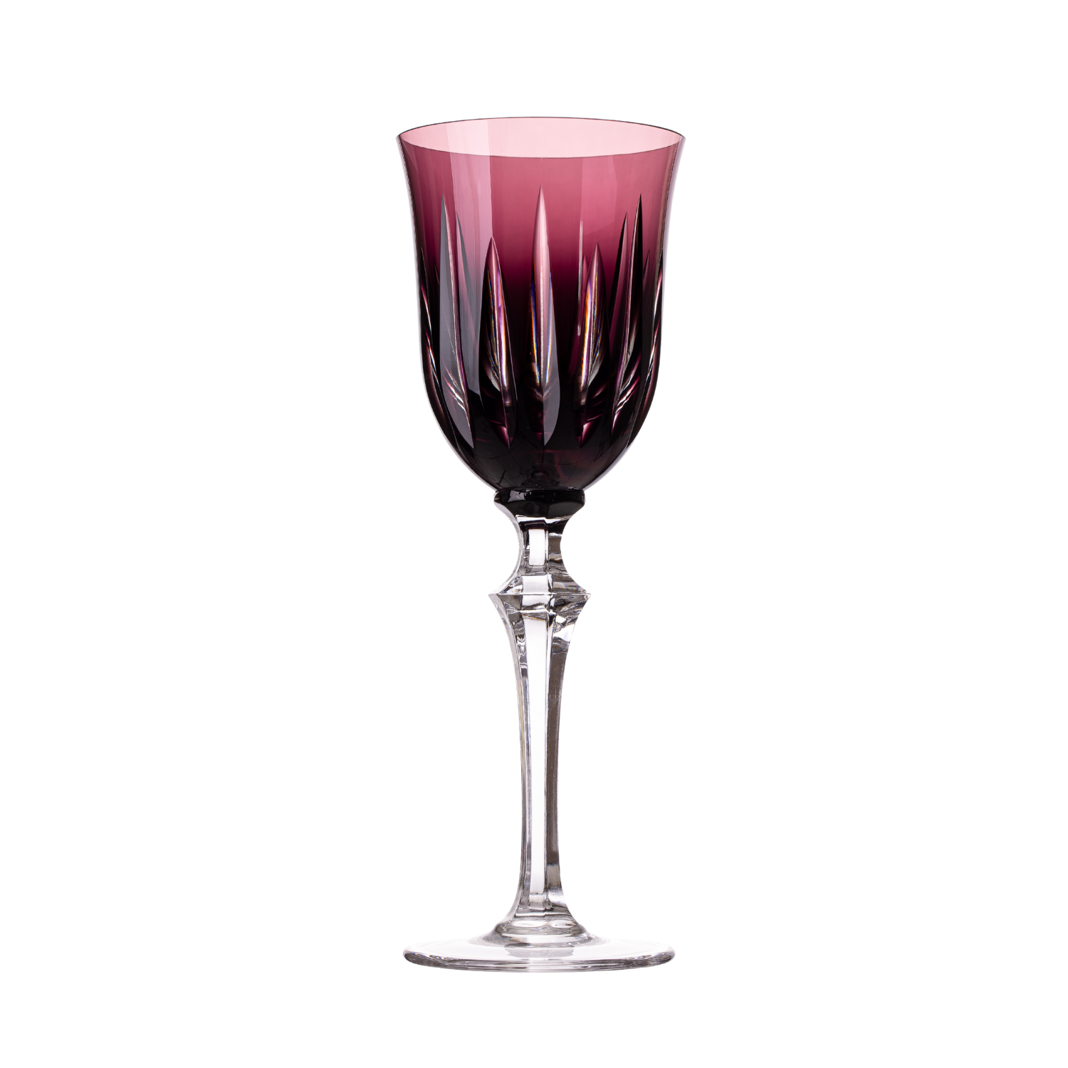Taça de Cristal Vivaldi para Vinho Branco Overlay Mozart Crystal By Frederico Strauss - 220ml - Serenata 66