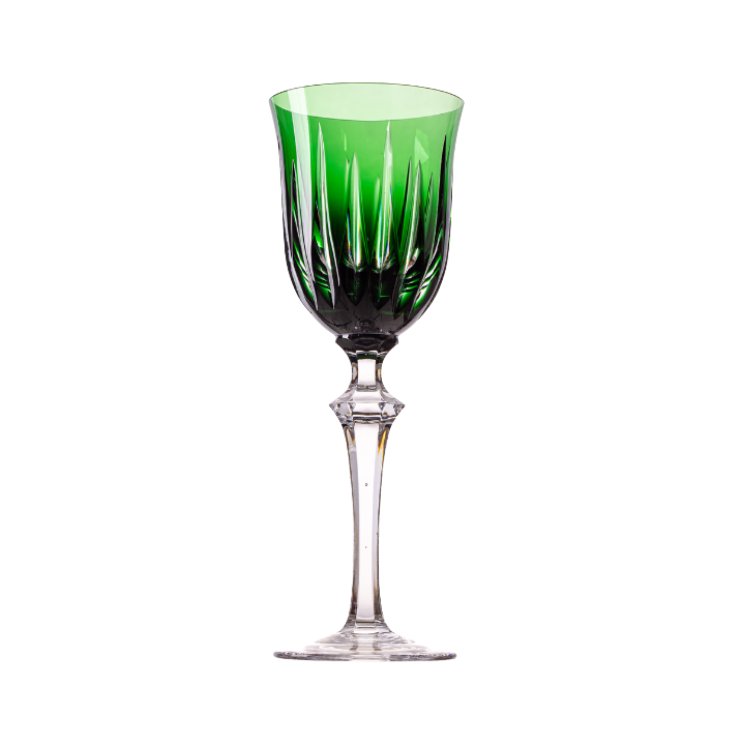 Taça de Cristal Vivaldi para Vinho Branco Overlay Mozart Crystal By Frederico Strauss - 220ml - Serenata 66