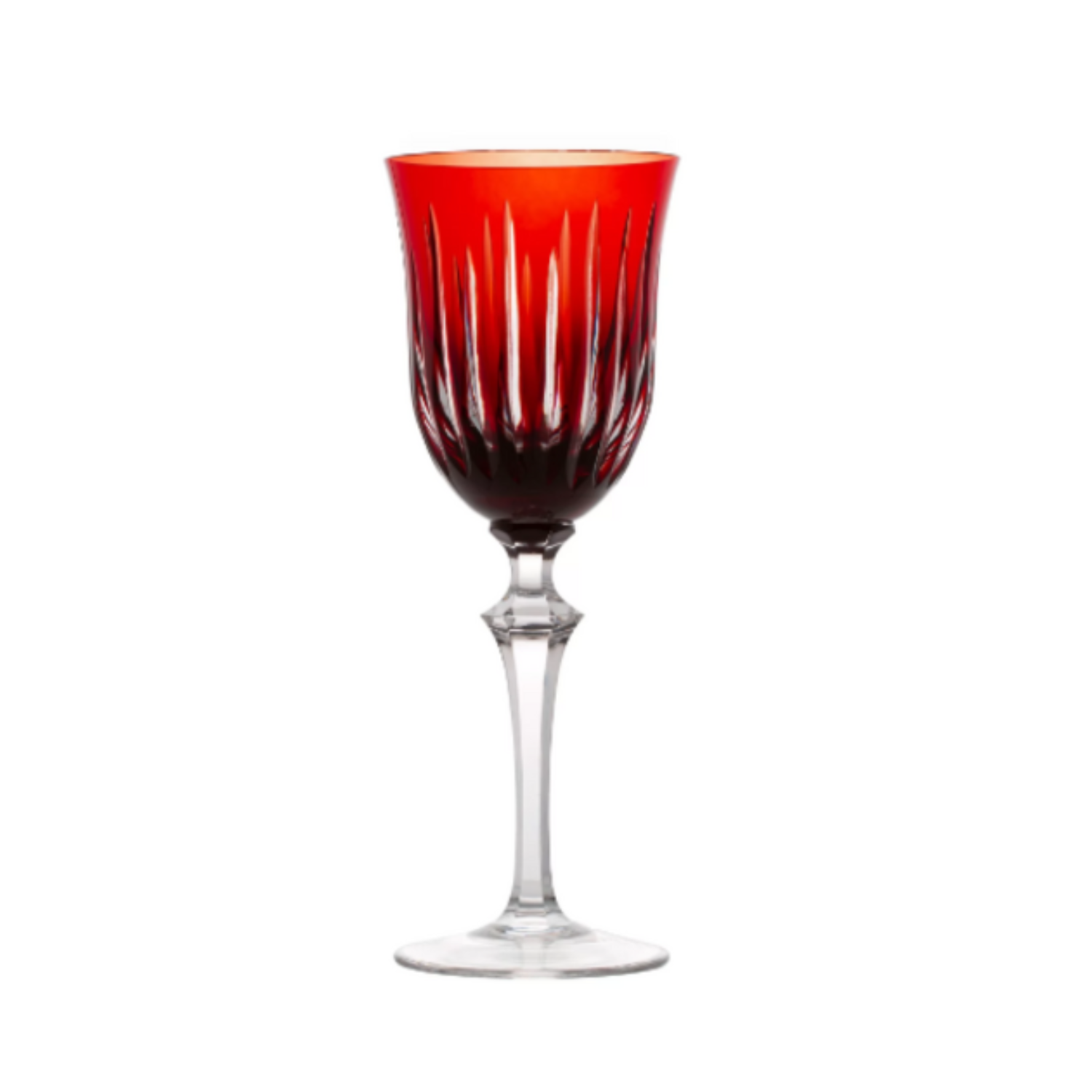 Taça de Cristal Vivaldi para Vinho Branco Overlay Mozart Crystal By Frederico Strauss - 220ml - Serenata 66