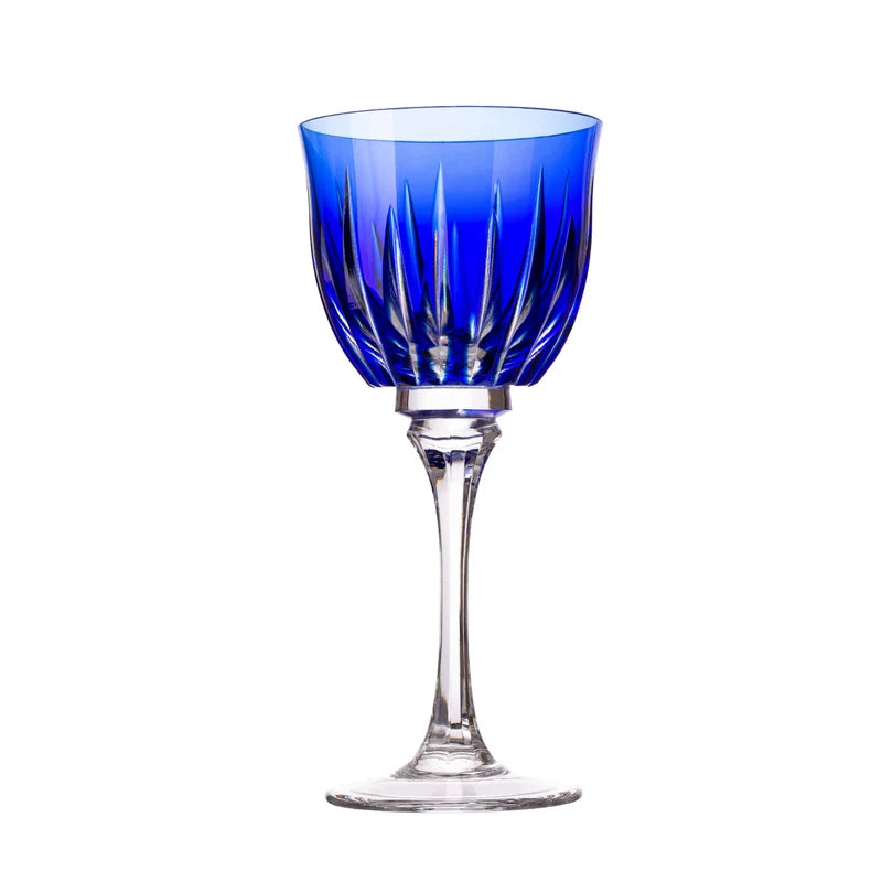Taça de Cristal Vivaldi para Vinho Branco Overlay Mozart Crystal By Frederico Strauss - 280ml - Sonata 66