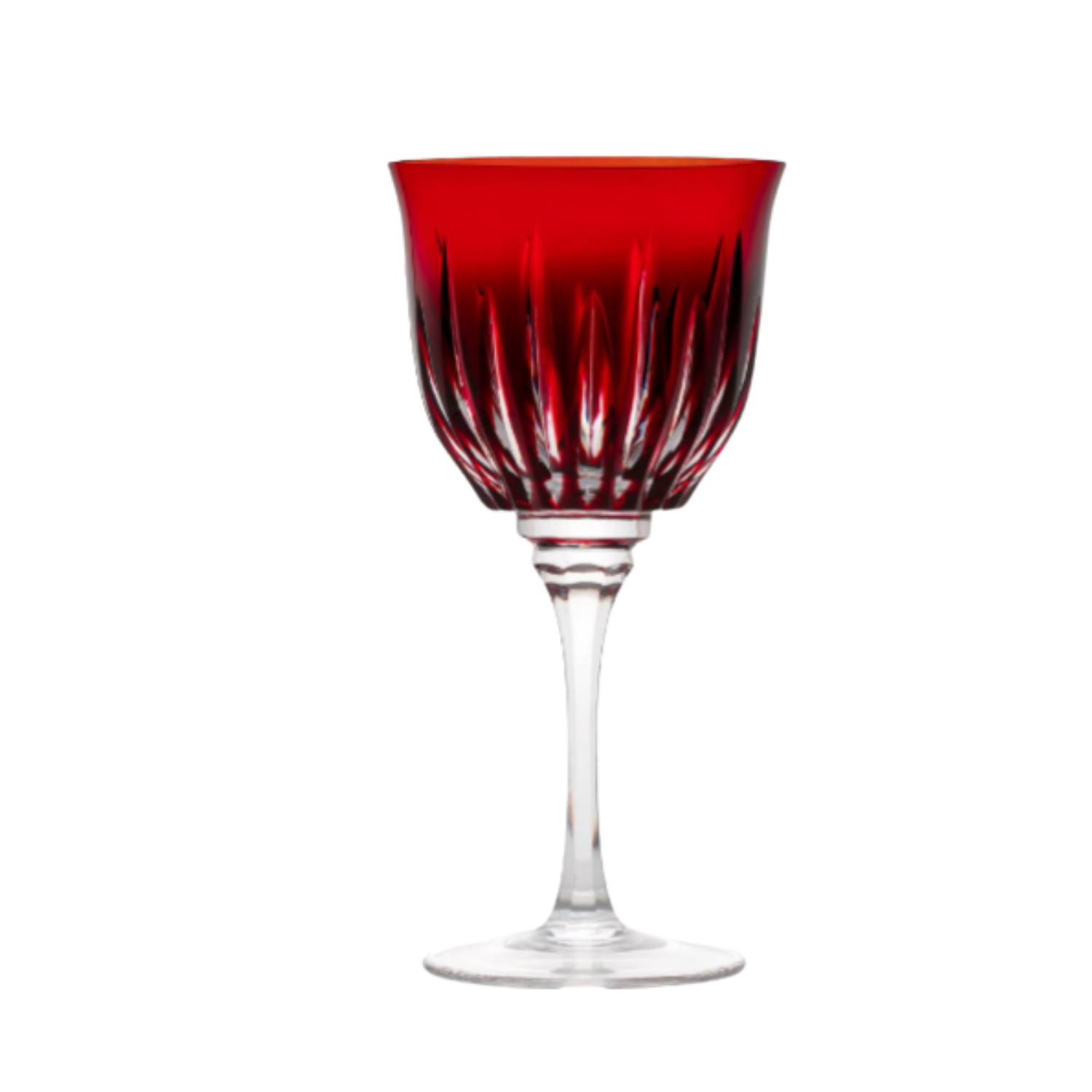 Taça de Cristal Vivaldi para Vinho Branco Overlay Mozart Crystal By Frederico Strauss - 280ml - Sonata 66
