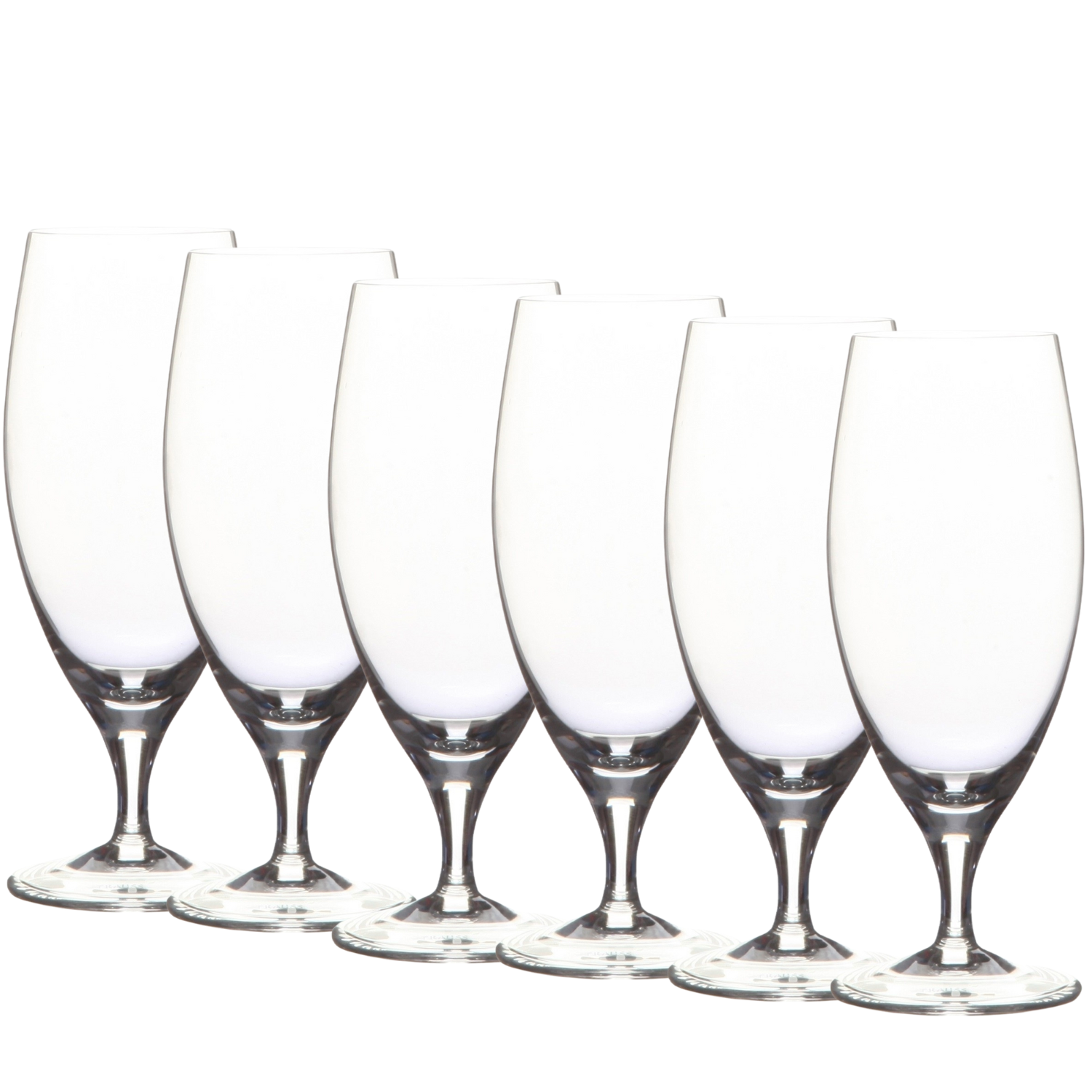 Jogo de 6 Taças de Cristal Tulipa Pokal Mozart Crystal By Frederico Strauss - 300ml - Cerveja