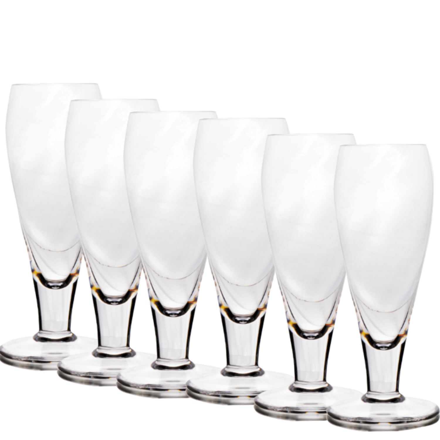 Jogo de 6 Taças de Cristal Tradizione Mozart Crystal By Frederico Strauss - 190ml - Cerveja