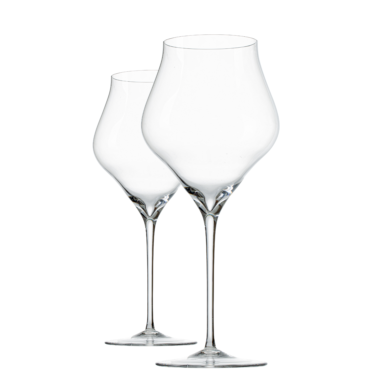 Jogo de 2 Taças de Cristal Tuiuty para Vinho Mozart Crystal By Frederico Strauss - 570ml - Concerto