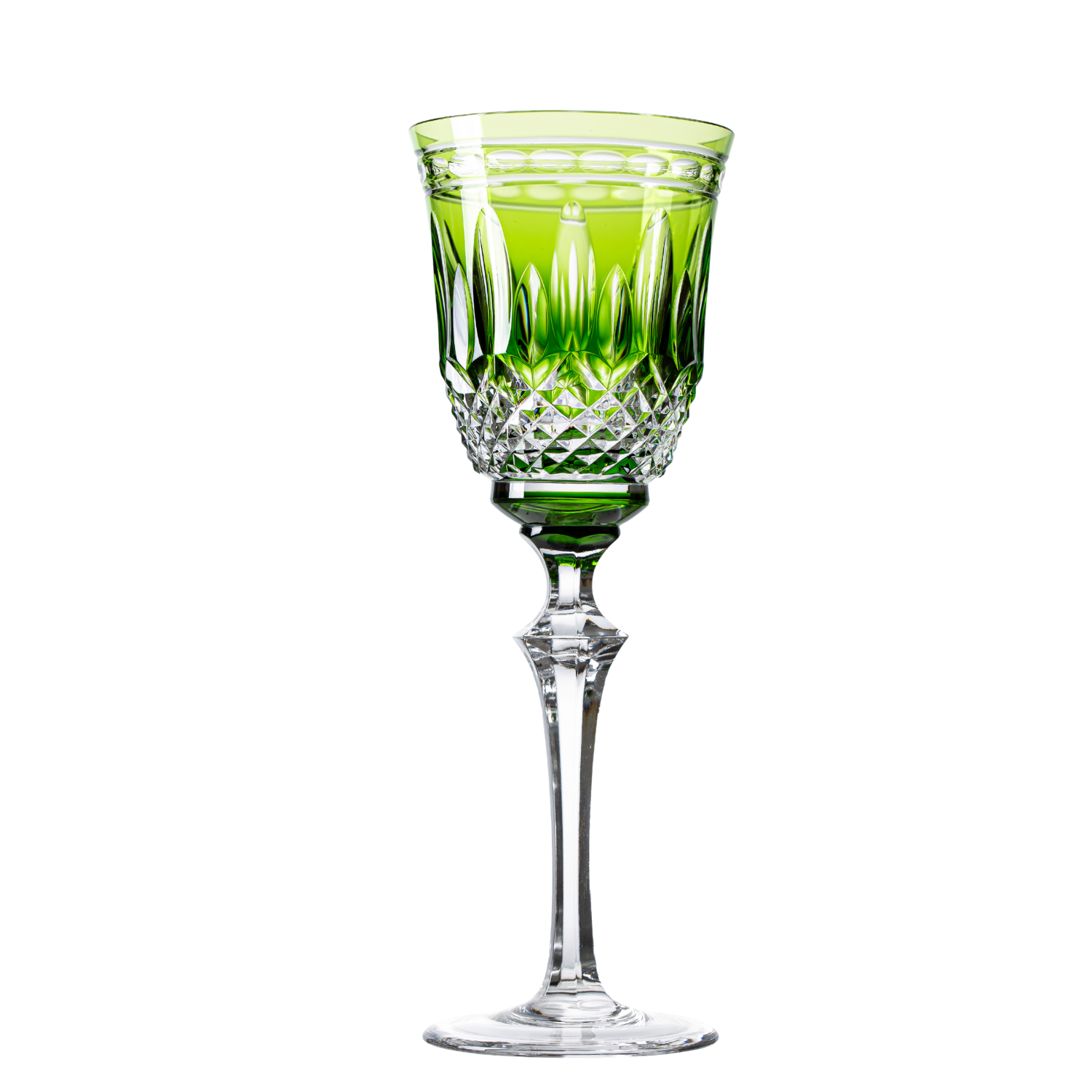 Taça de Cristal para Vinho Branco Overlay Mozart Crystal By Frederico Strauss - 220ml - Serenata 68