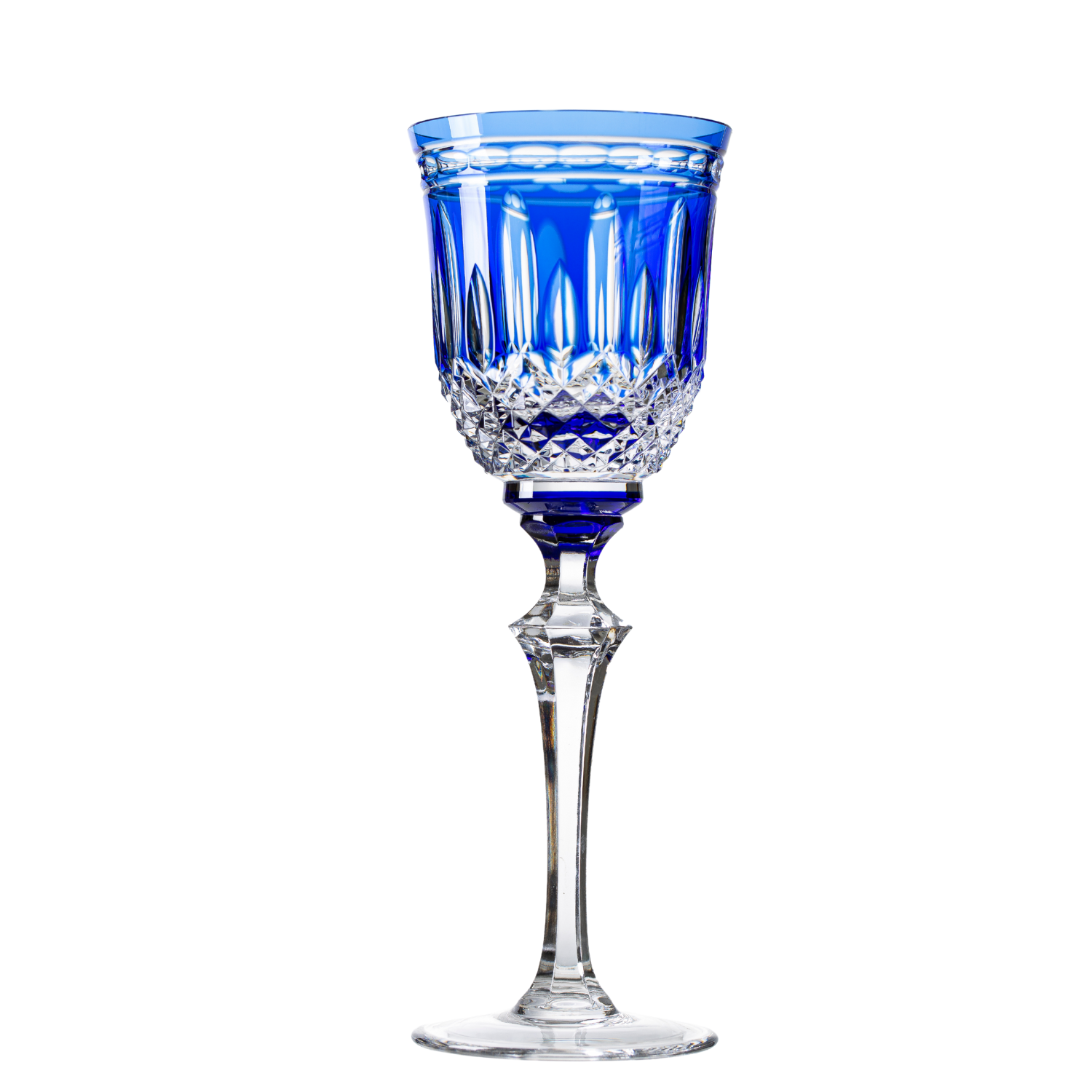Taça de Cristal para Vinho Branco Overlay Mozart Crystal By Frederico Strauss - 220ml - Serenata 68