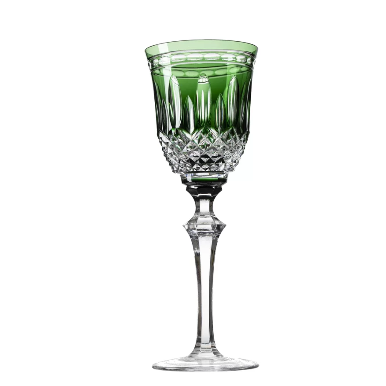 Taça de Cristal para Vinho Branco Overlay Mozart Crystal By Frederico Strauss - 220ml - Serenata 68